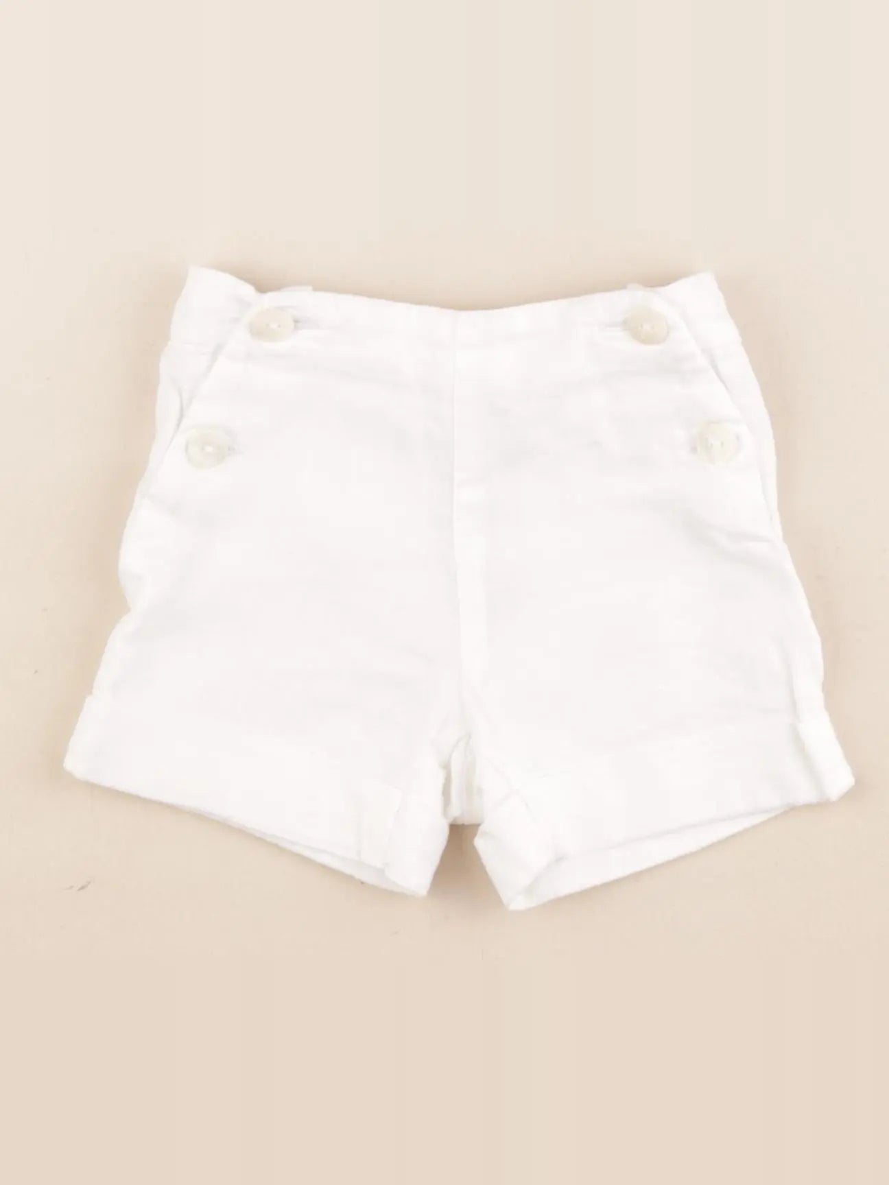 Jacadi - short blanc - 18 mois