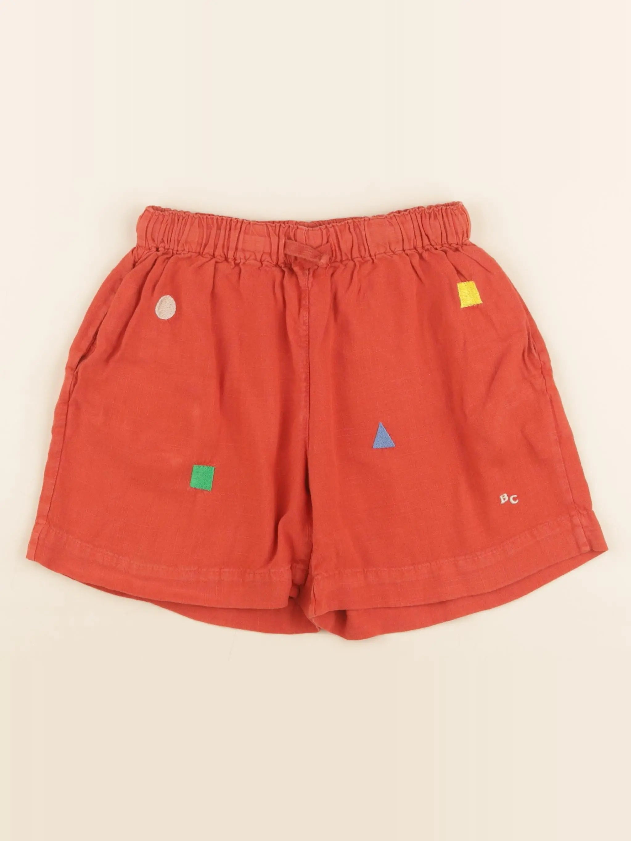 Bobo Choses - short orange - 6/7 ans