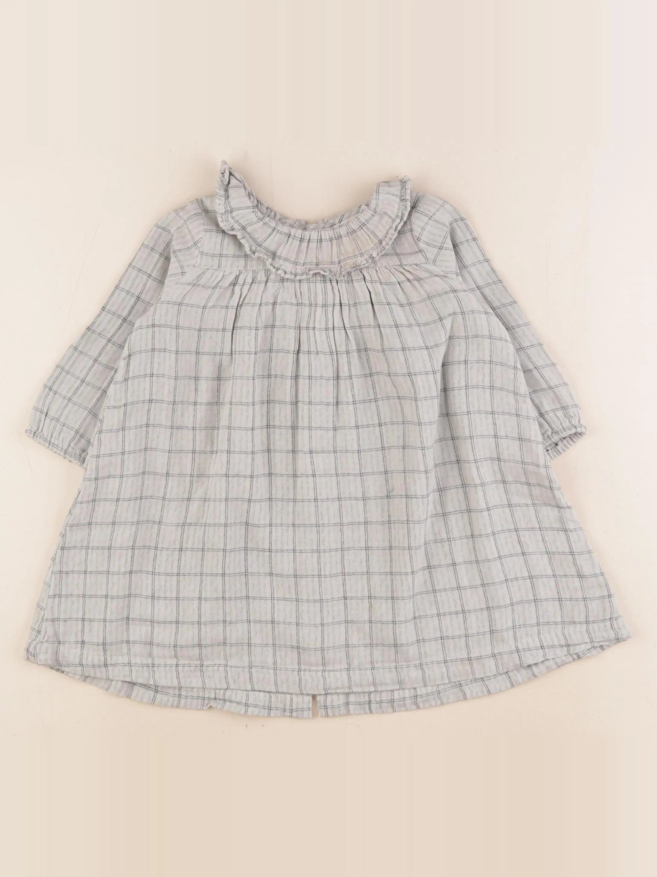 Boutchou - robe bleu - 1 an