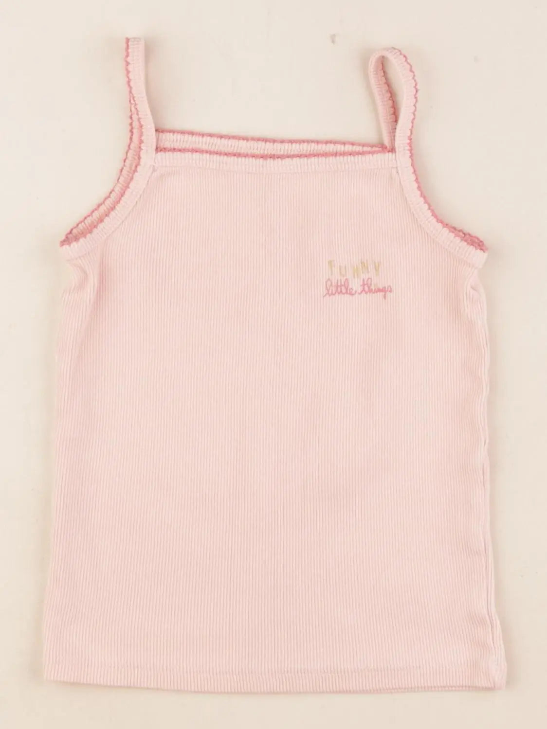 Vertbaudet - maillot de corps rose - 4 ans