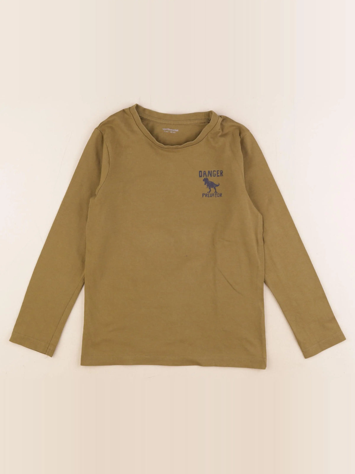 Vertbaudet - tee-shirt vert - 8 ans
