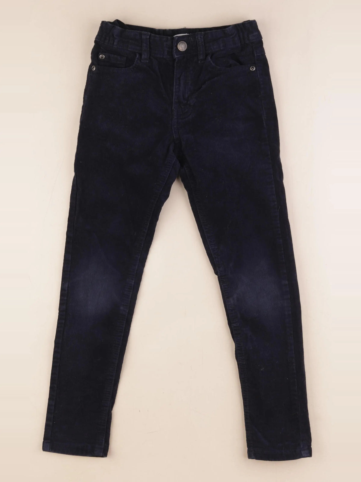 Vertbaudet - pantalon bleu - 7 ans