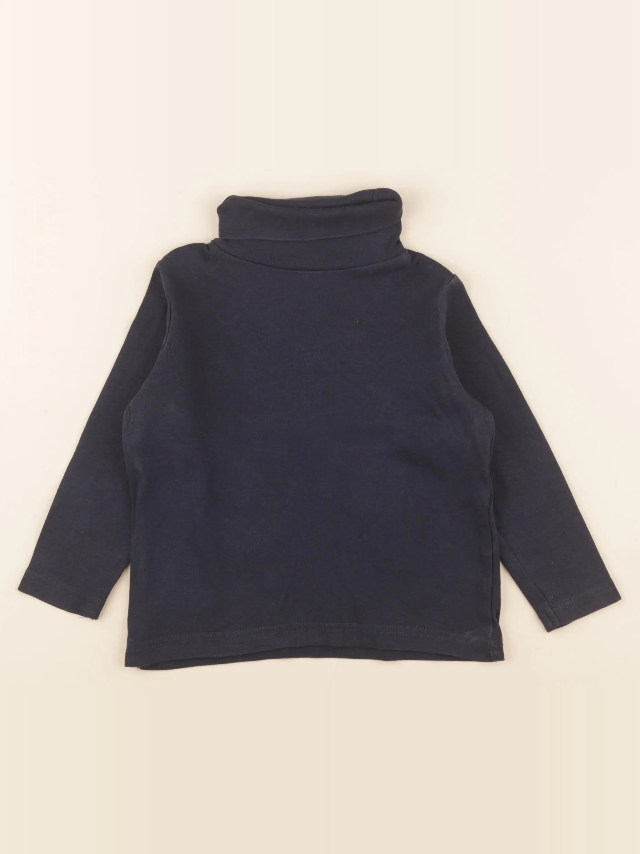 Vertbaudet - sous-pull bleu - 4 ans