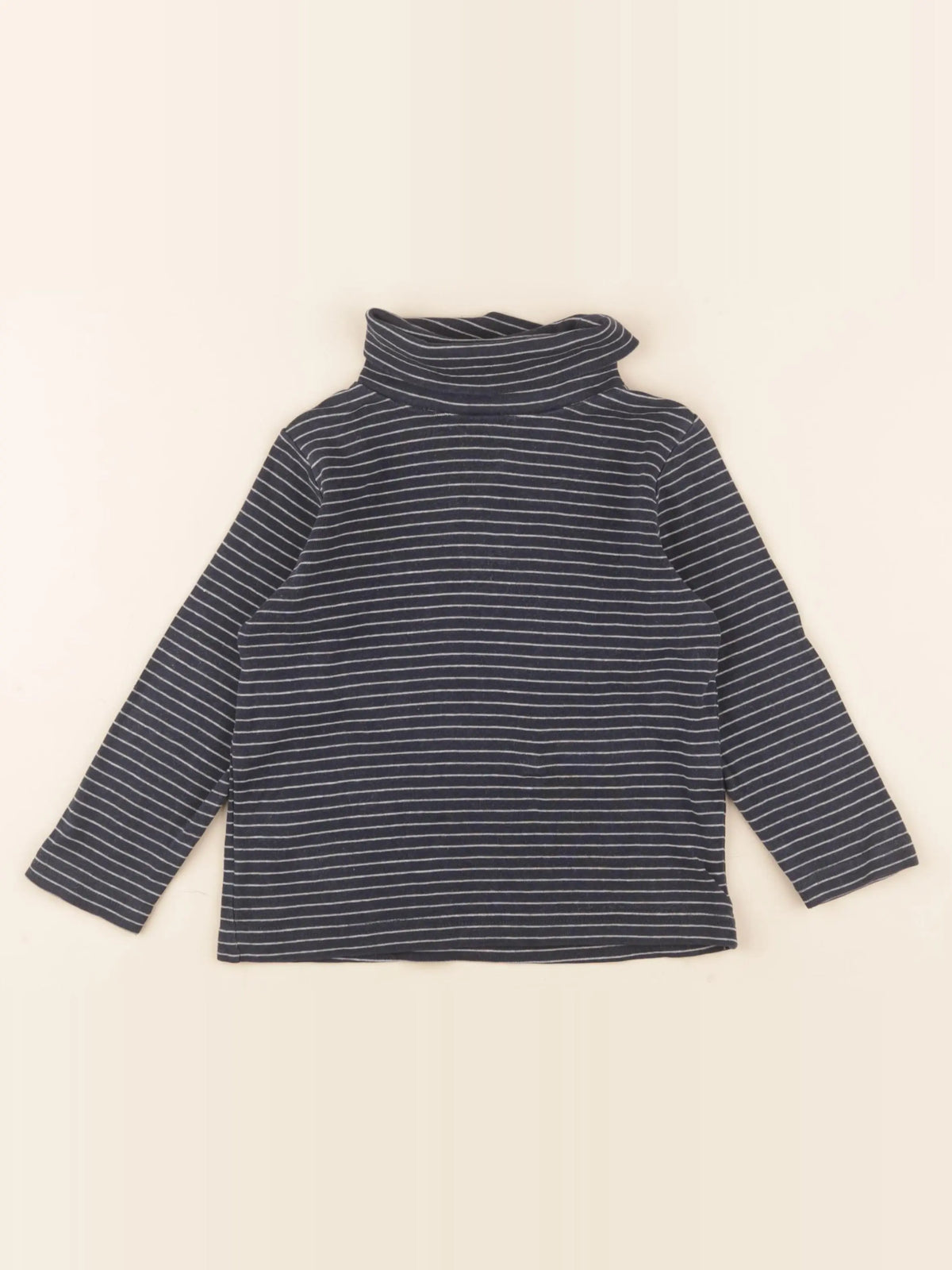 Vertbaudet - sous-pull bleu - 4 ans