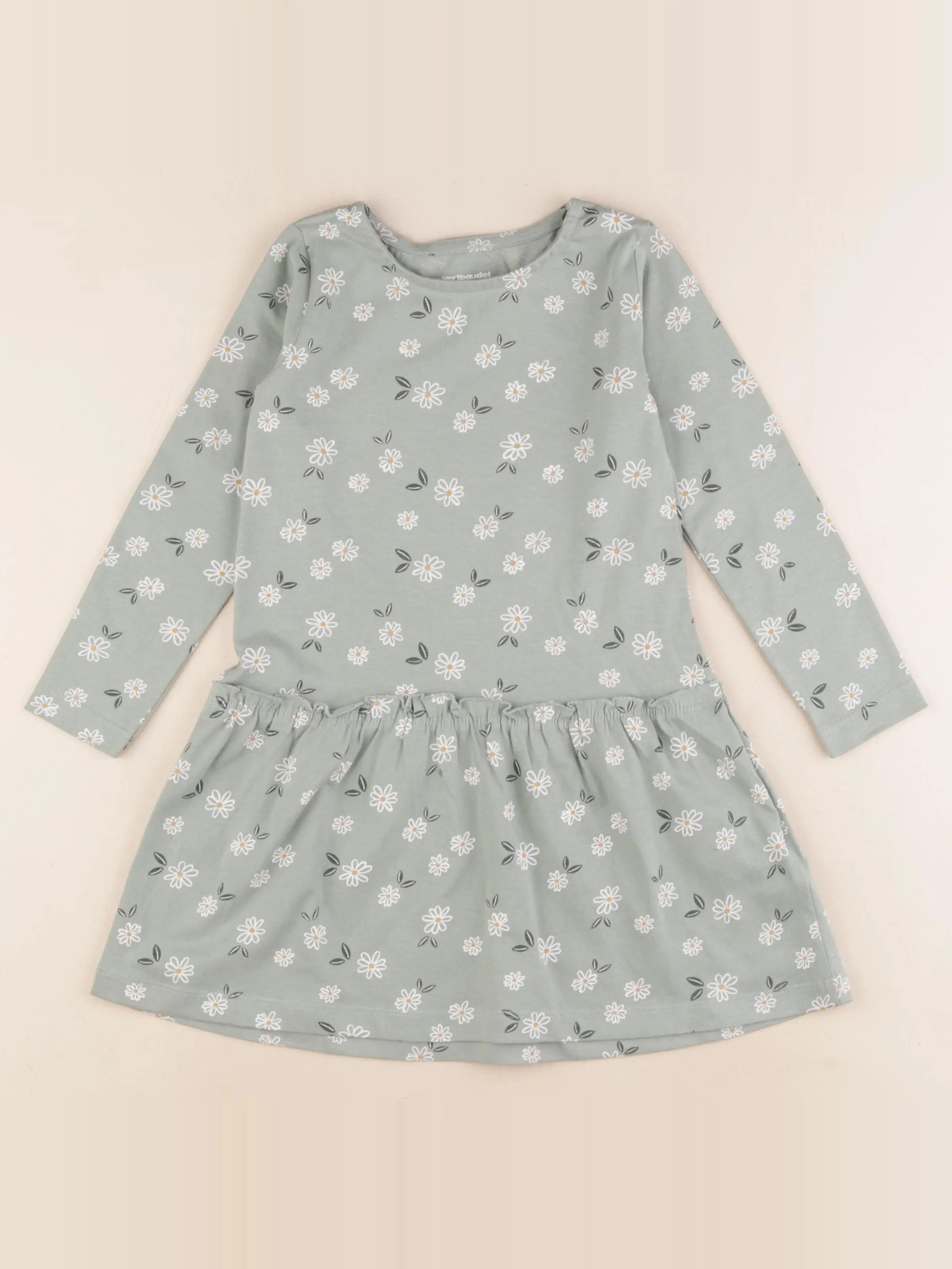 Vertbaudet - robe bleu - 4 ans
