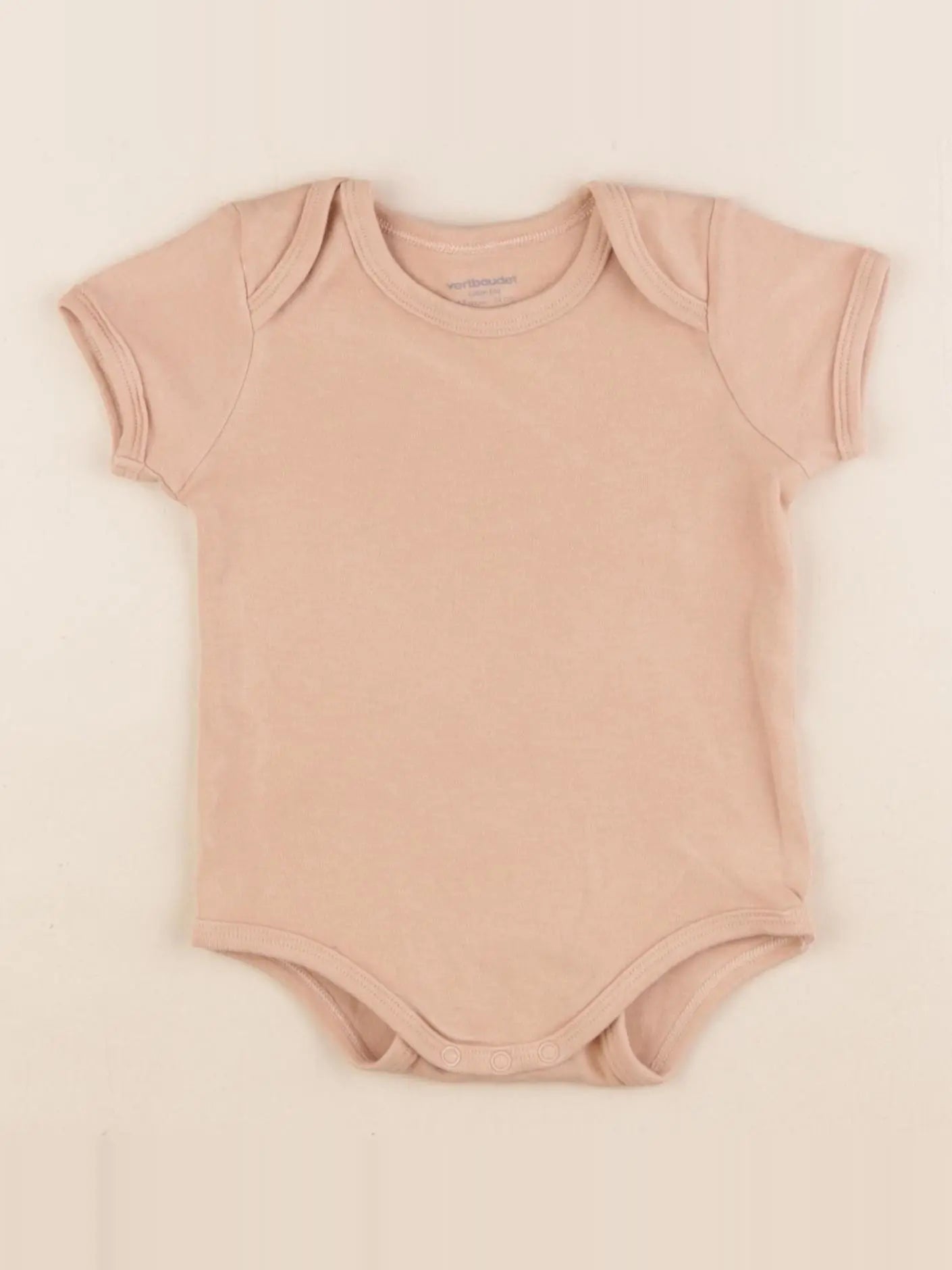 Vertbaudet - body marron - 1 an