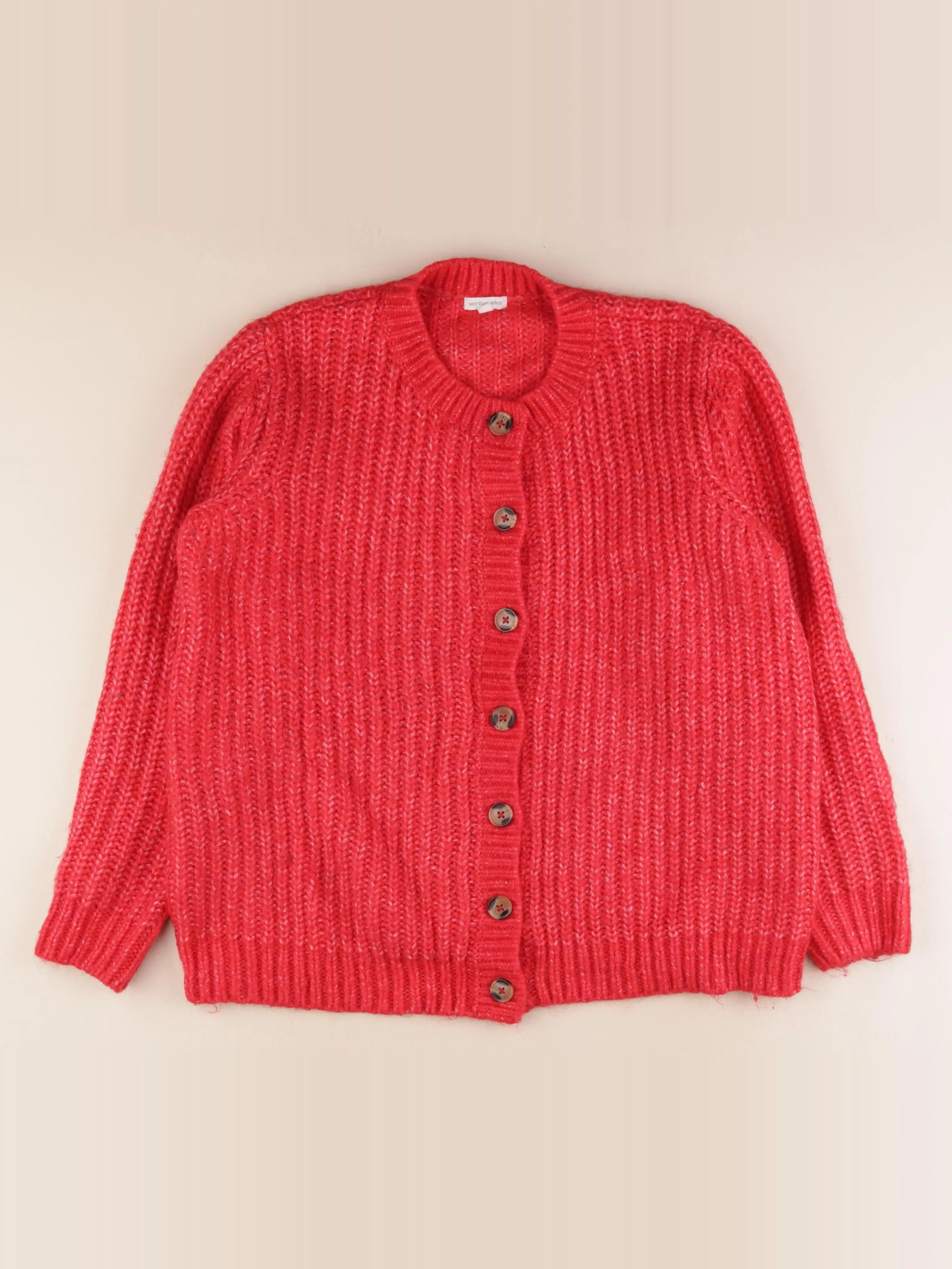 Vertbaudet - gilet grossesse rouge - 38 à 40