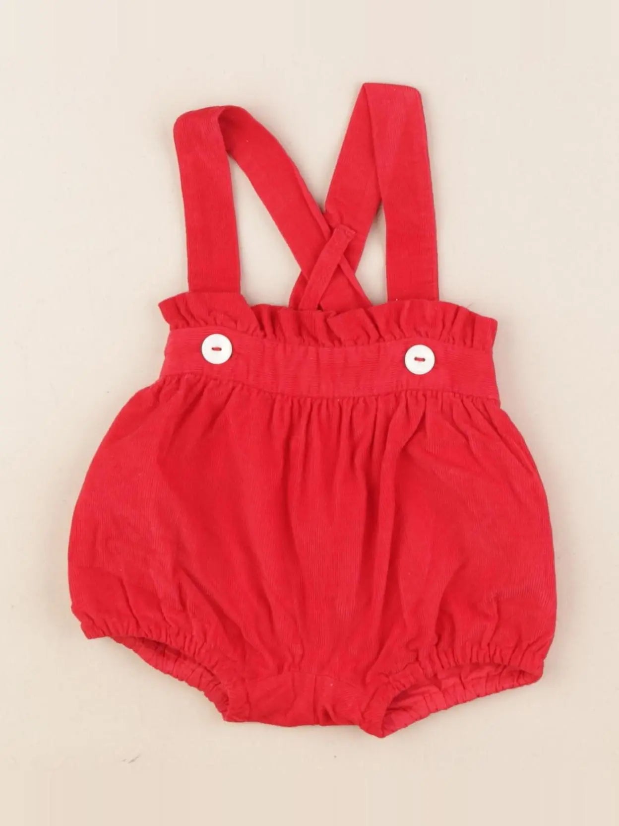Jacadi - bloomer rouge - 1 mois