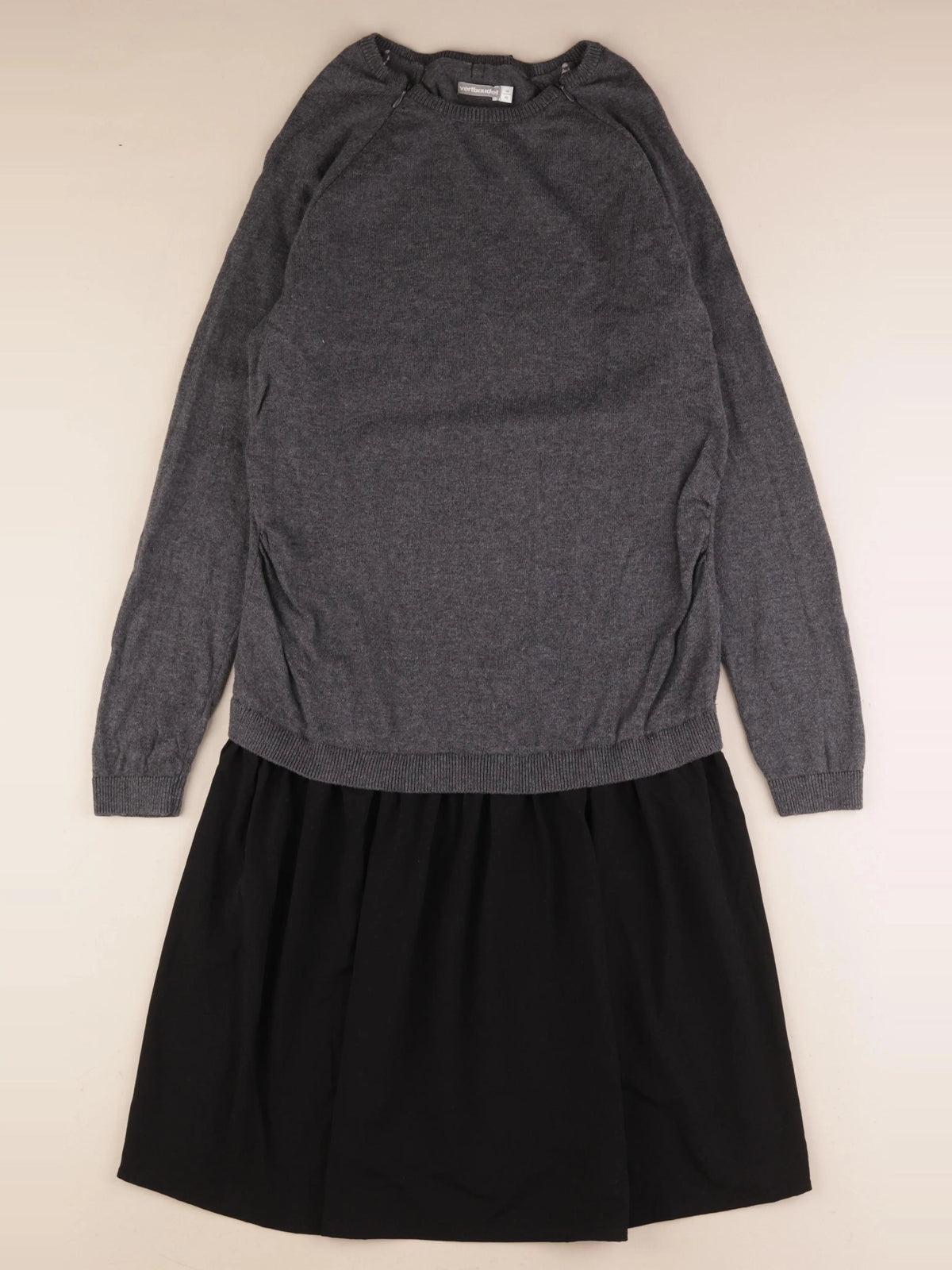 Vertbaudet - robe grossesse gris, noir - 38 à 40
