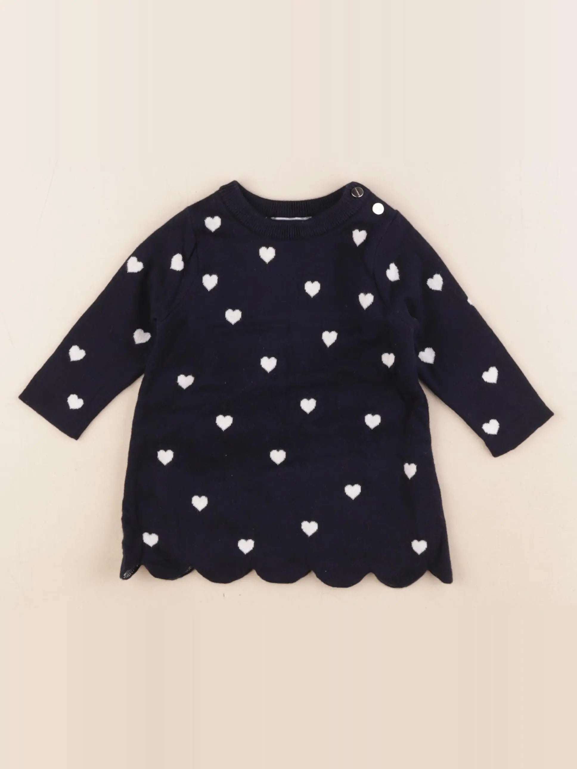 Jacadi - robe bleu - 6 mois