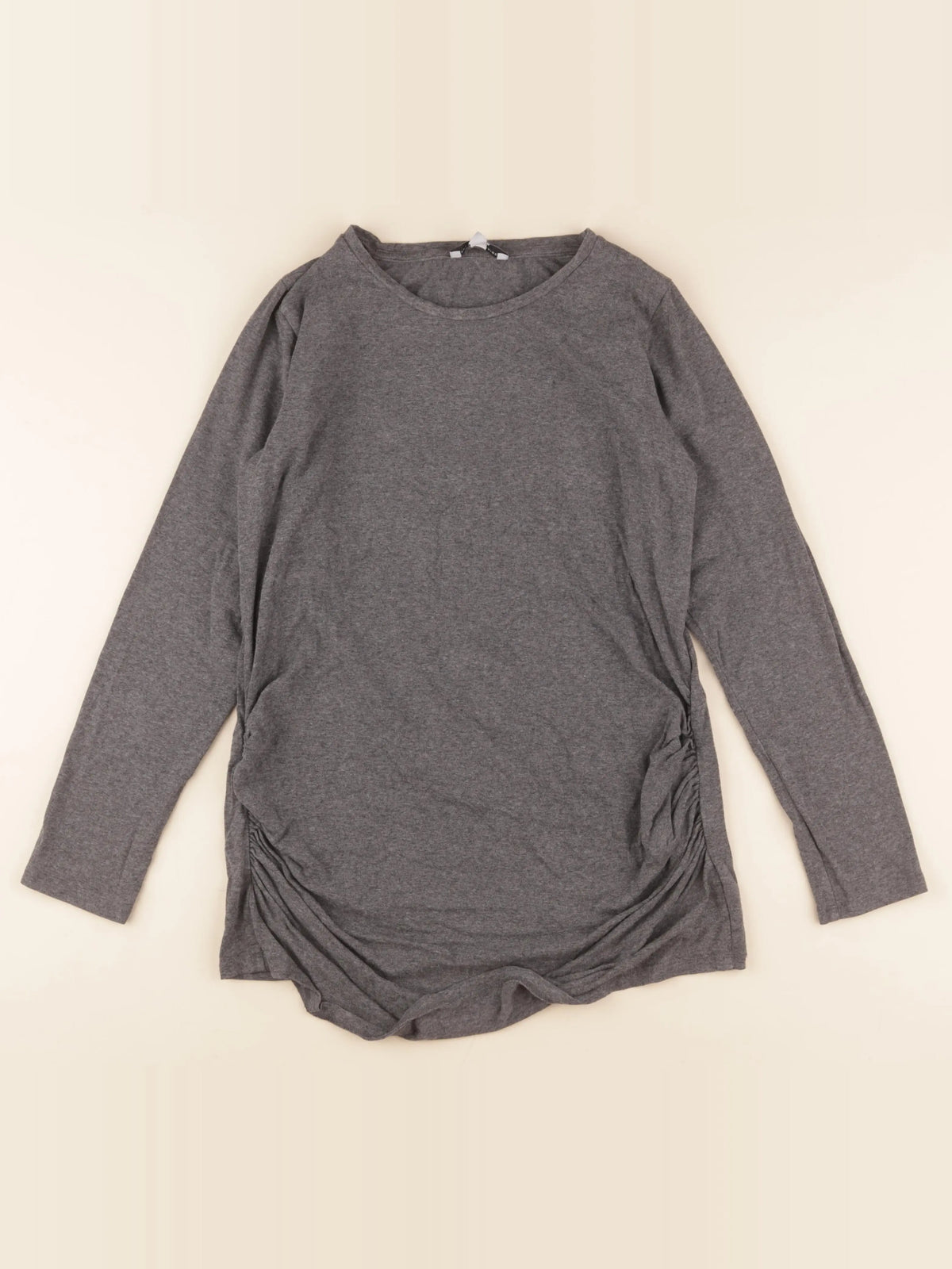 Envie de fraise - tee-shirt grossesse gris - 38 à 40