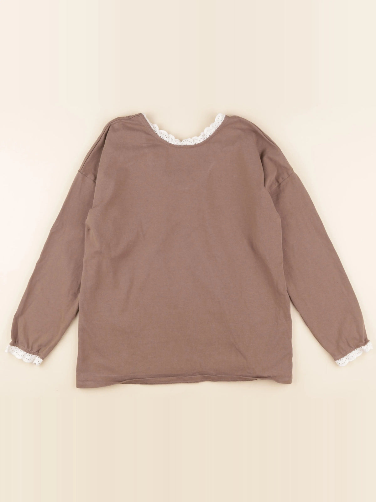 Vertbaudet - tee-shirt grossesse marron - 34 à 36