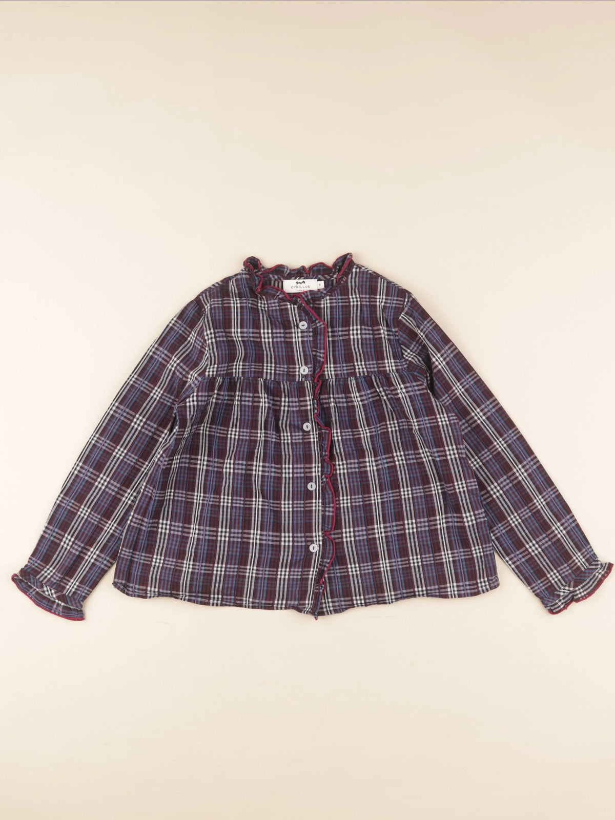 Cyrillus - blouse multicolore - 8 ans