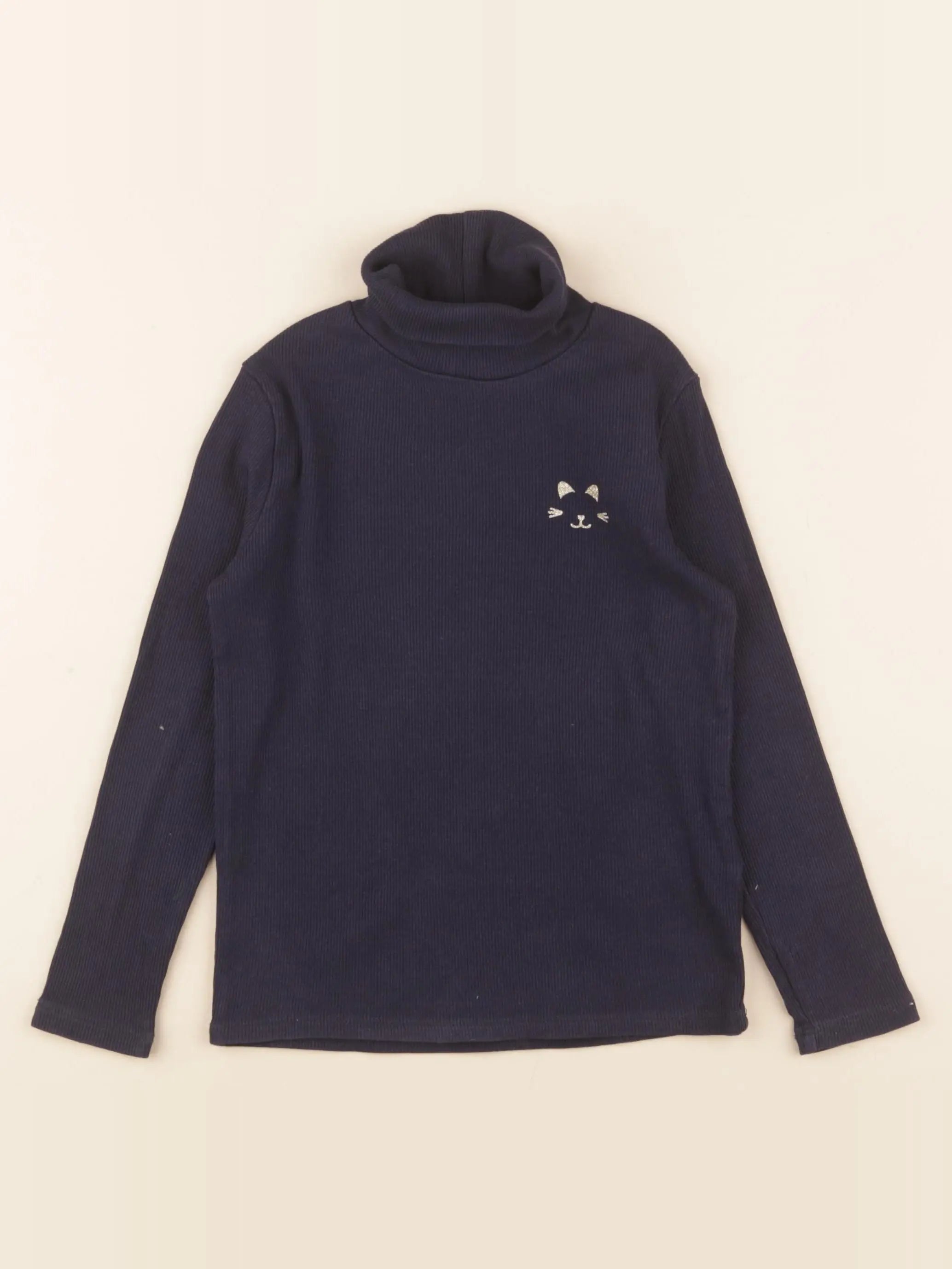 Vertbaudet - sous-pull bleu - 5 ans