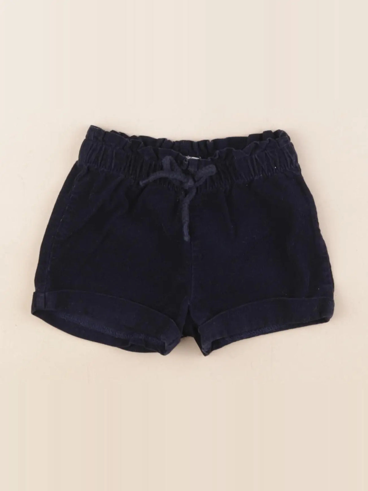 Vertbaudet - short bleu - 9 mois