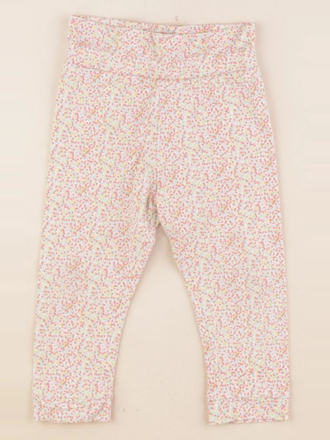 Vertbaudet - legging multicolore - 12/18 mois