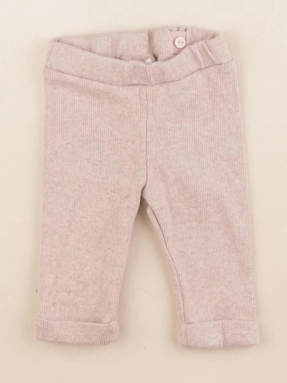 H&M - legging beige - 1/2 mois
