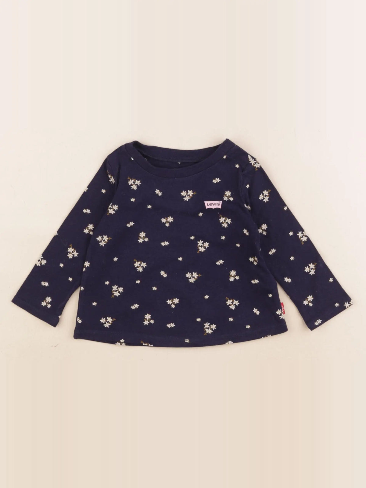 Levi's - tee-shirt bleu - 6 mois