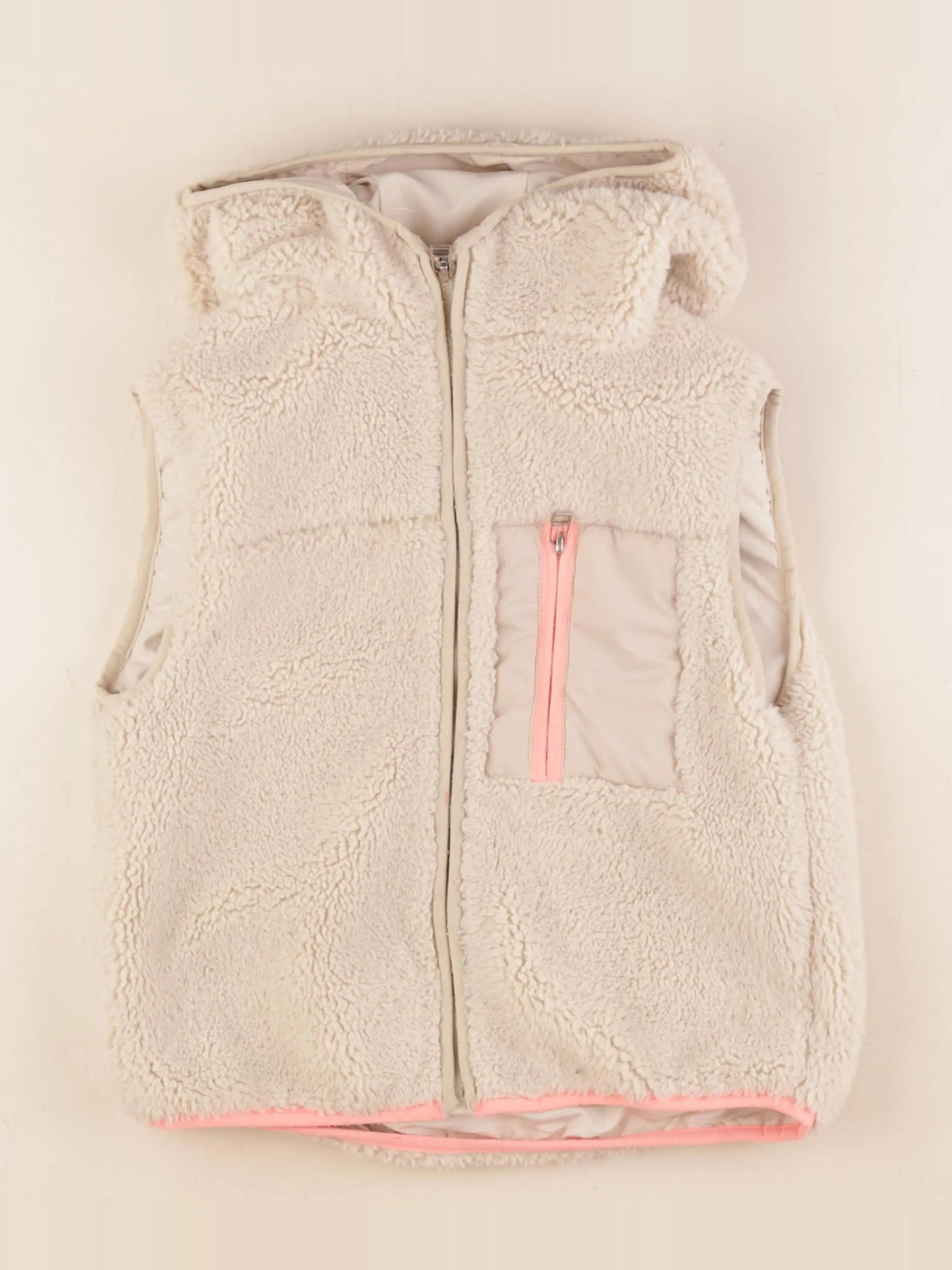 Zara - doudoune beige - 6/7 ans