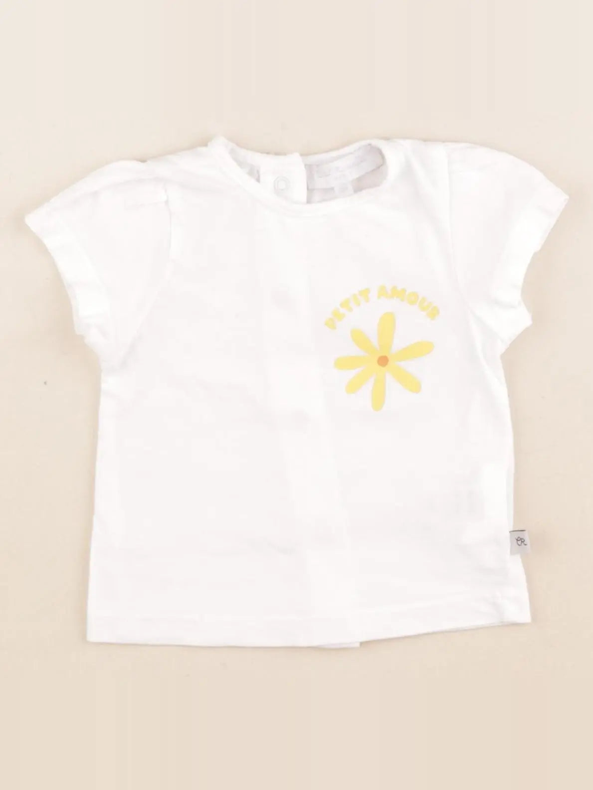 Cadet Rousselle - tee-shirt blanc - 3 mois