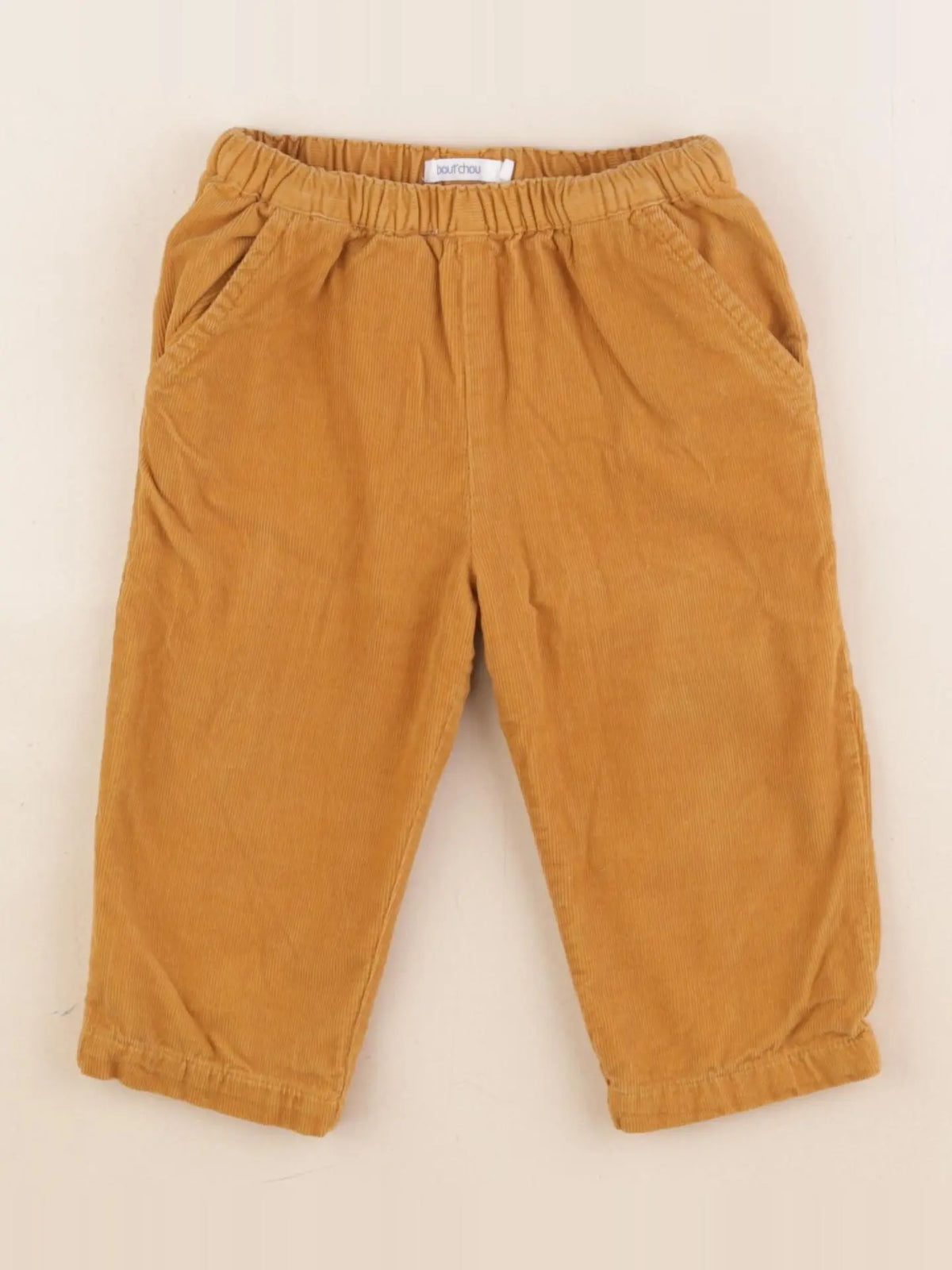 Boutchou - pantalon jaune - 9 mois