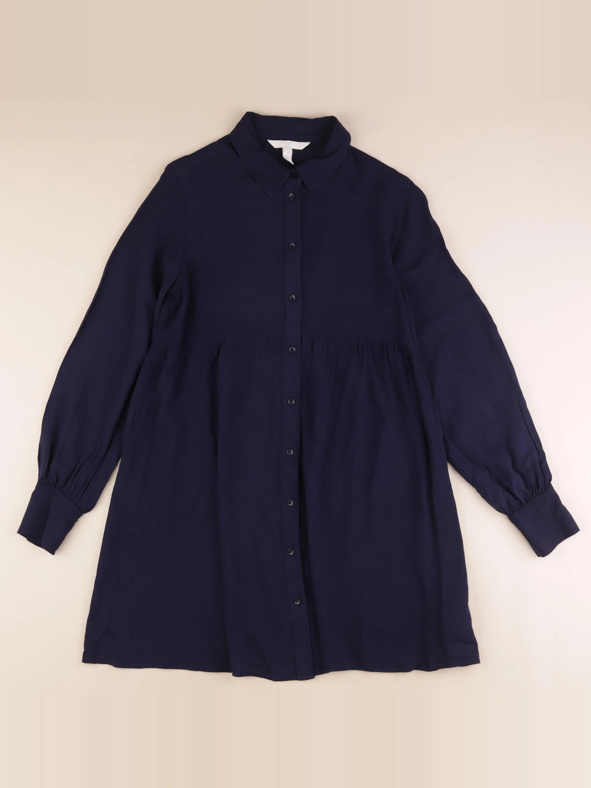 H&M - robe grossesse bleu - 34