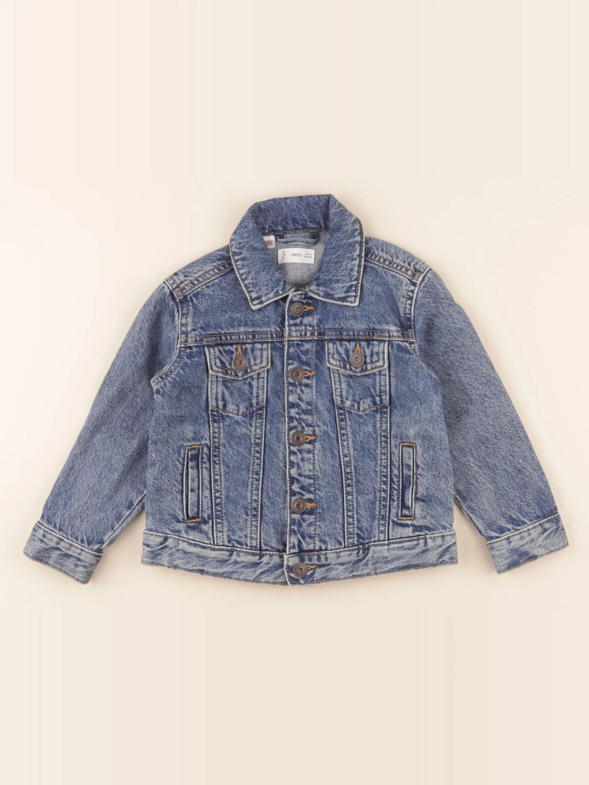 Mango - veste bleu - 2/3 ans