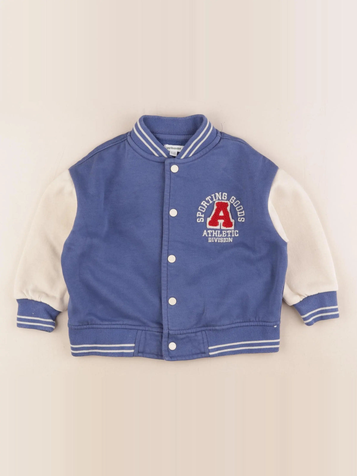Vertbaudet - veste bleu - 3 ans