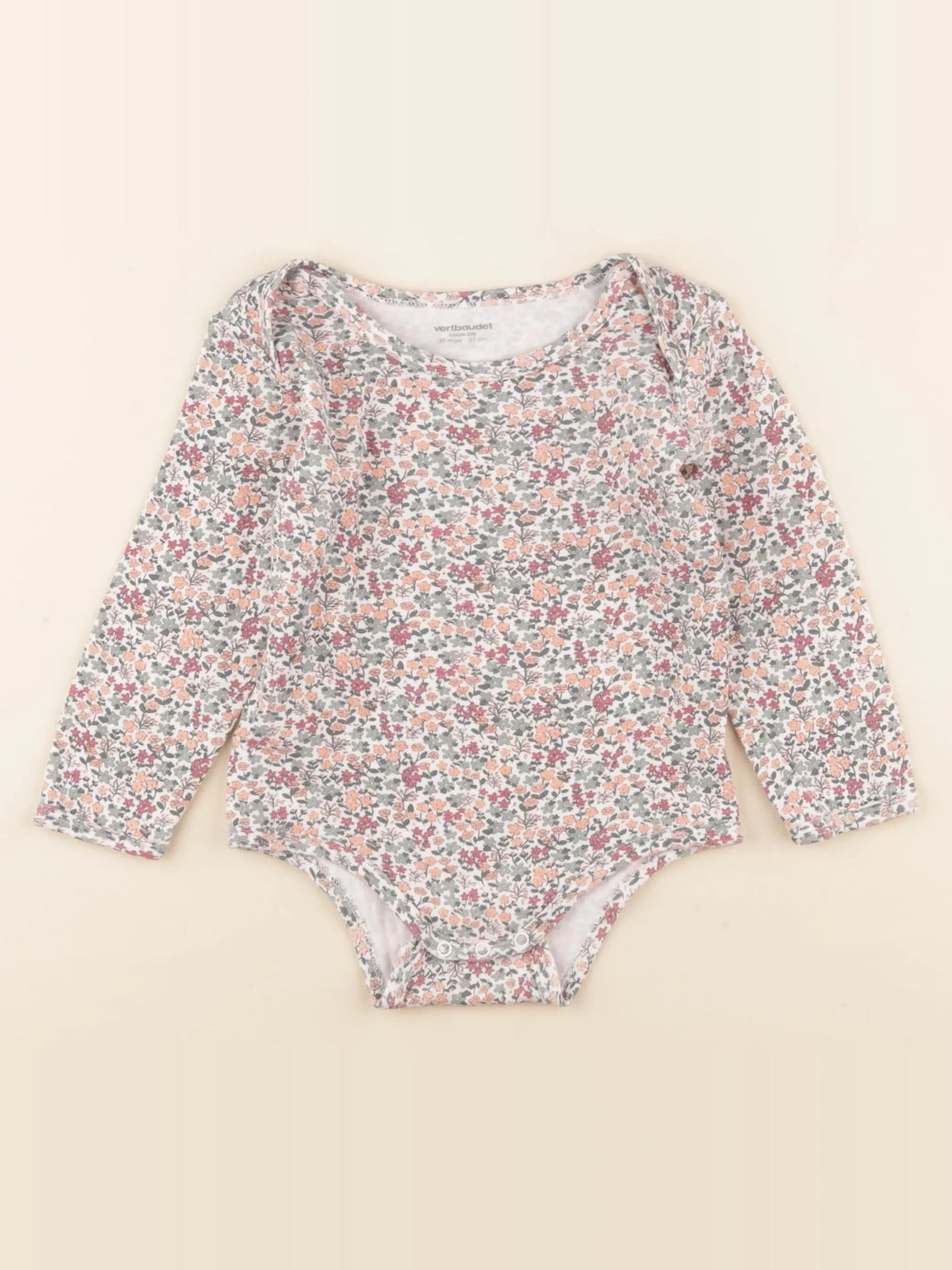 Vertbaudet - body multicolore - 36 mois
