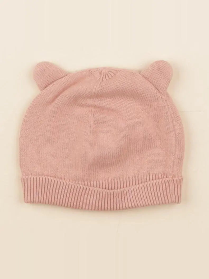 Vertbaudet - bonnet rose - 6 mois
