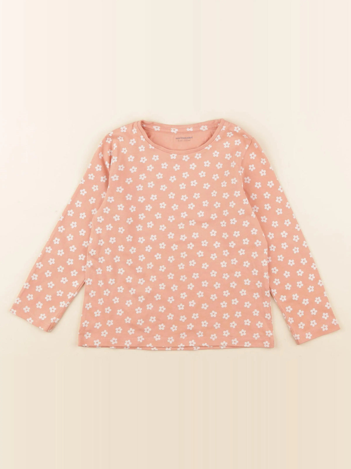 Vertbaudet - tee-shirt orange - 5 ans