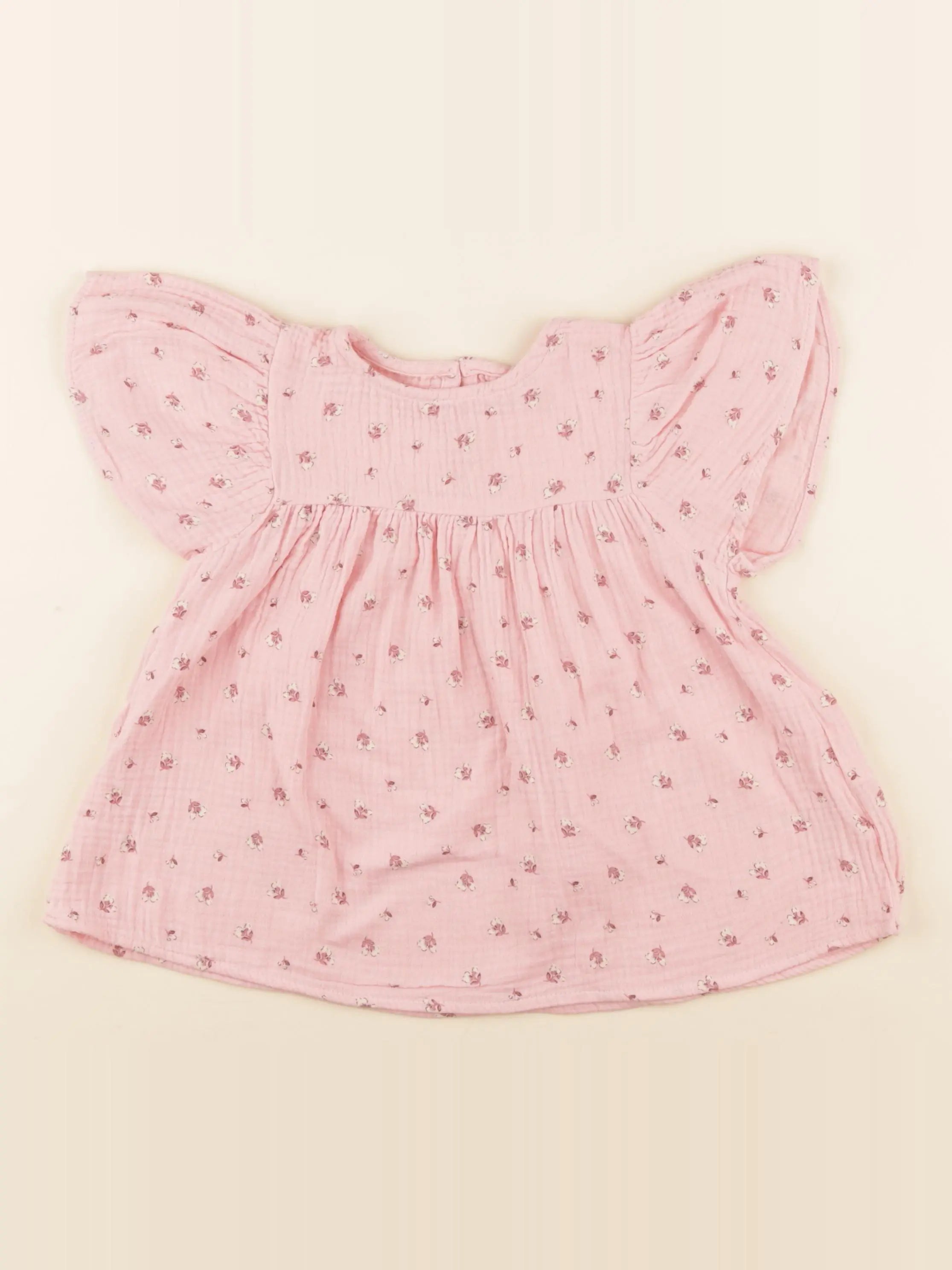 Vertbaudet - blouse rose - 5 ans