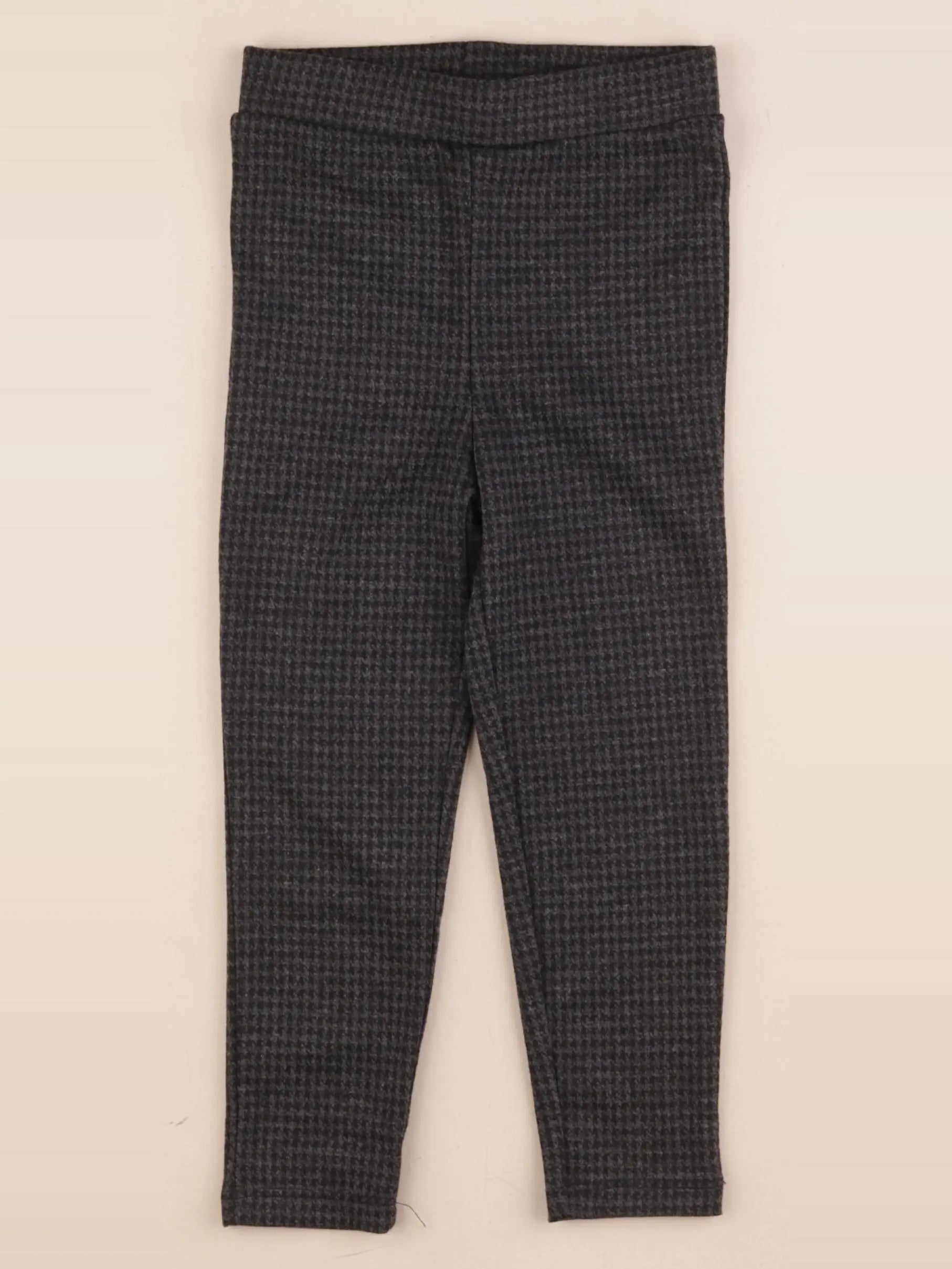 Mango - legging gris, noir - 3/4 ans