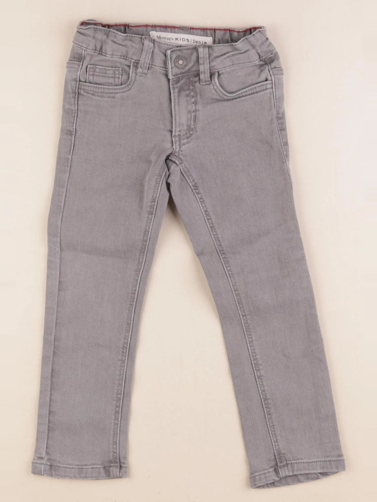 Monoprix - jean gris - 3 ans