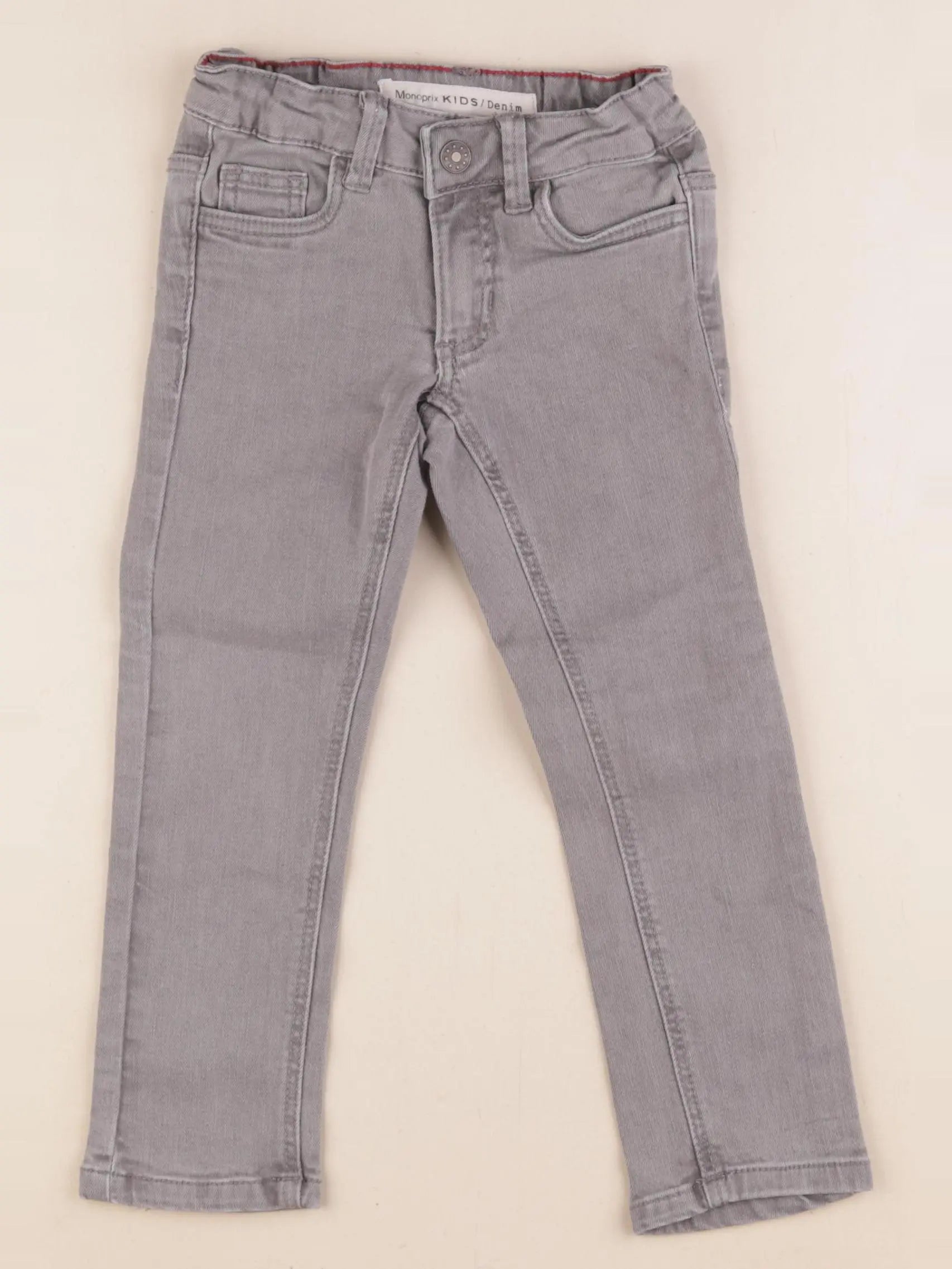 Monoprix - jean gris - 3 ans