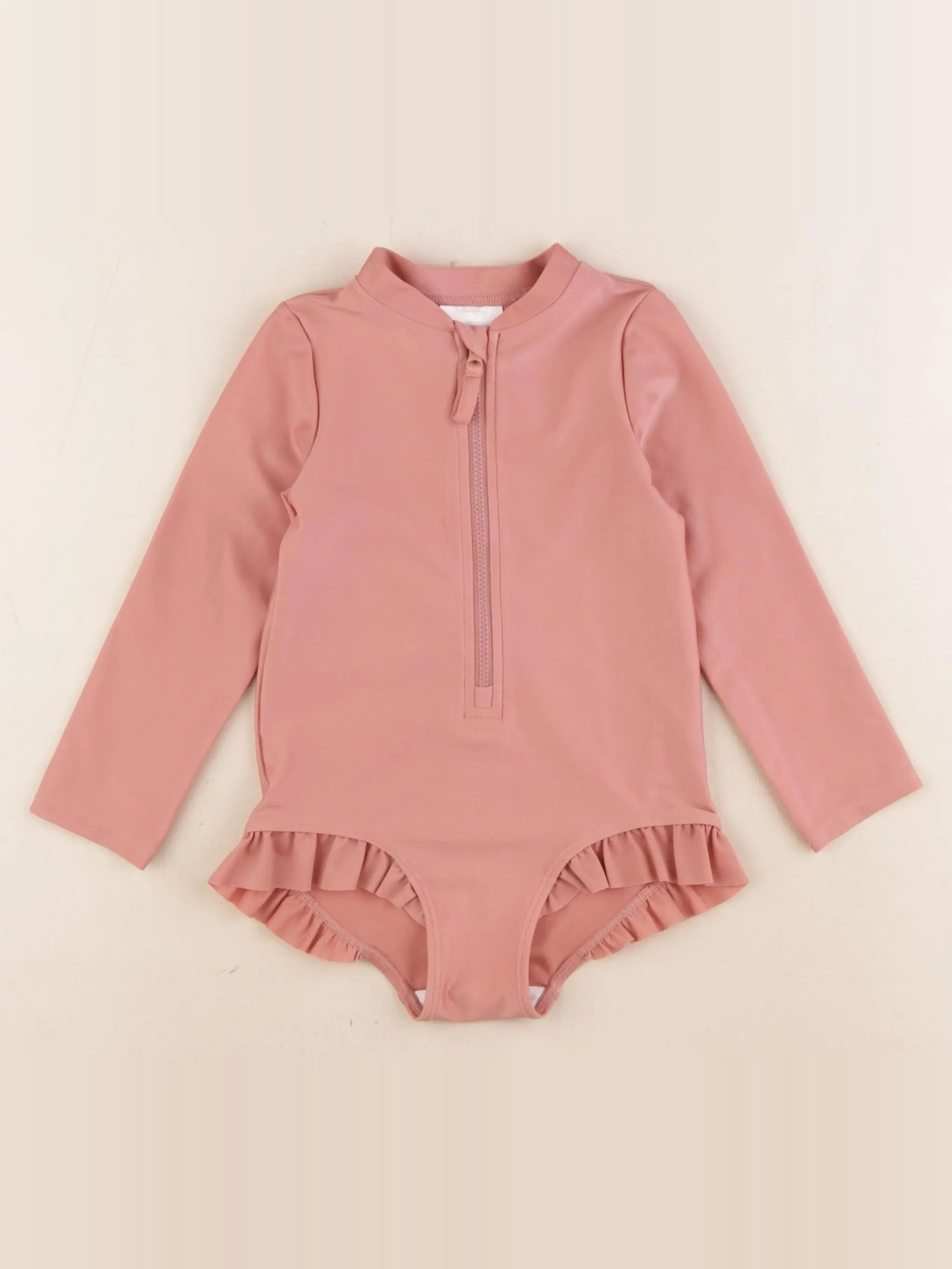 H&M - combi de bain rose - 1 an à 2 ans