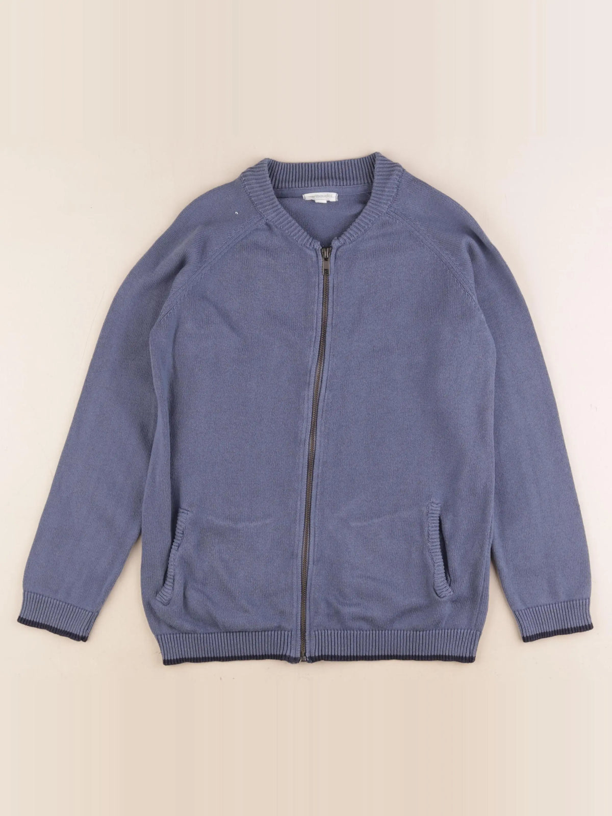 Vertbaudet - gilet bleu - 10 ans