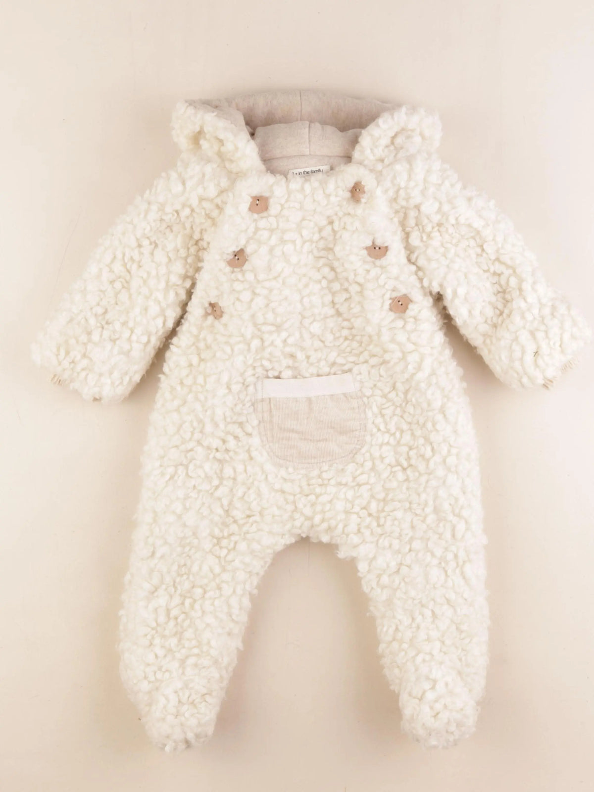 1+ In the family - combi-pilote beige - 9 mois