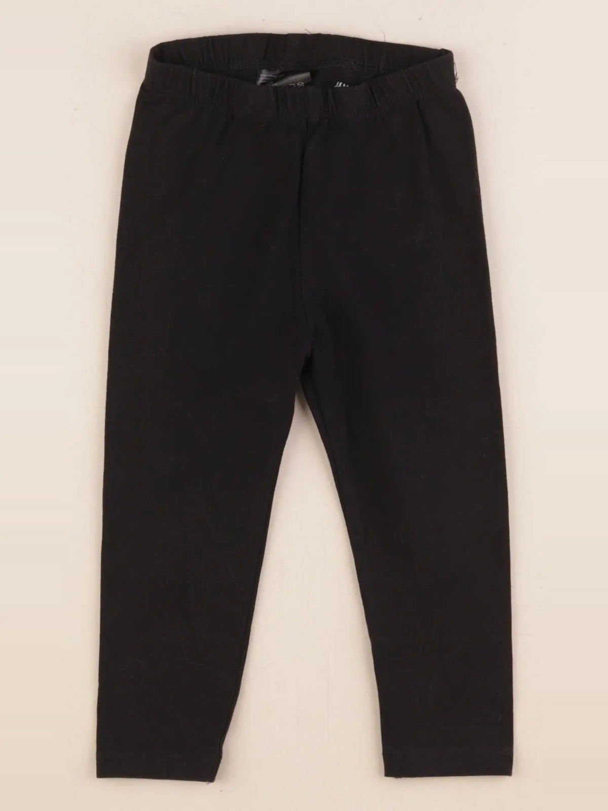 H&M - legging noir - 12/18 mois