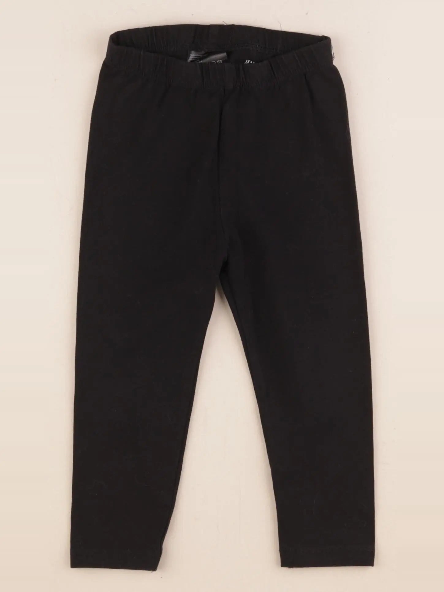 H&M - legging noir - 12/18 mois
