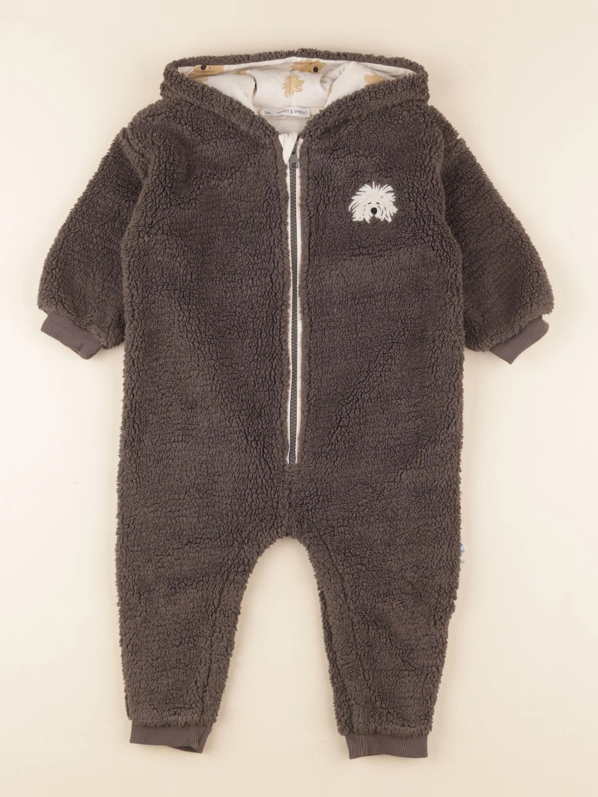 Sproet & Sprout - sur-pyjama marron - 18 mois