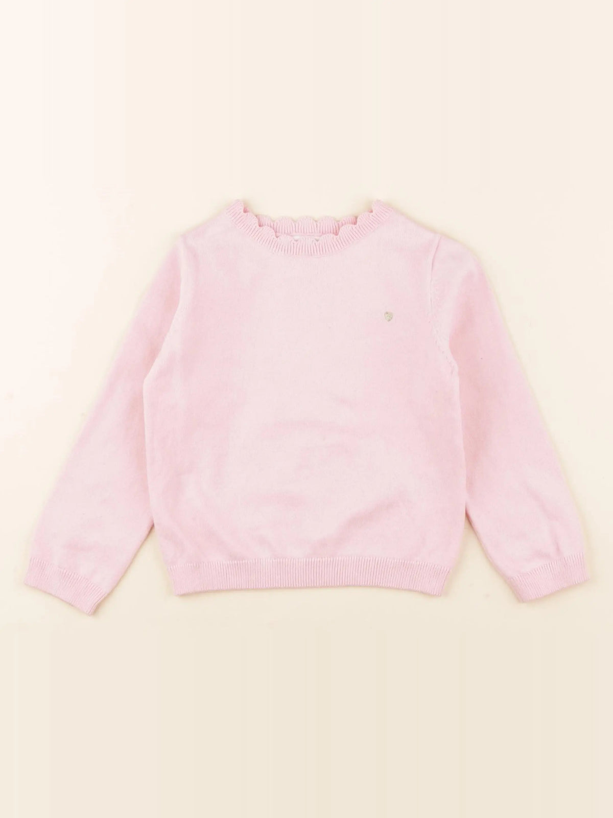 Vertbaudet - pull rose - 3 ans