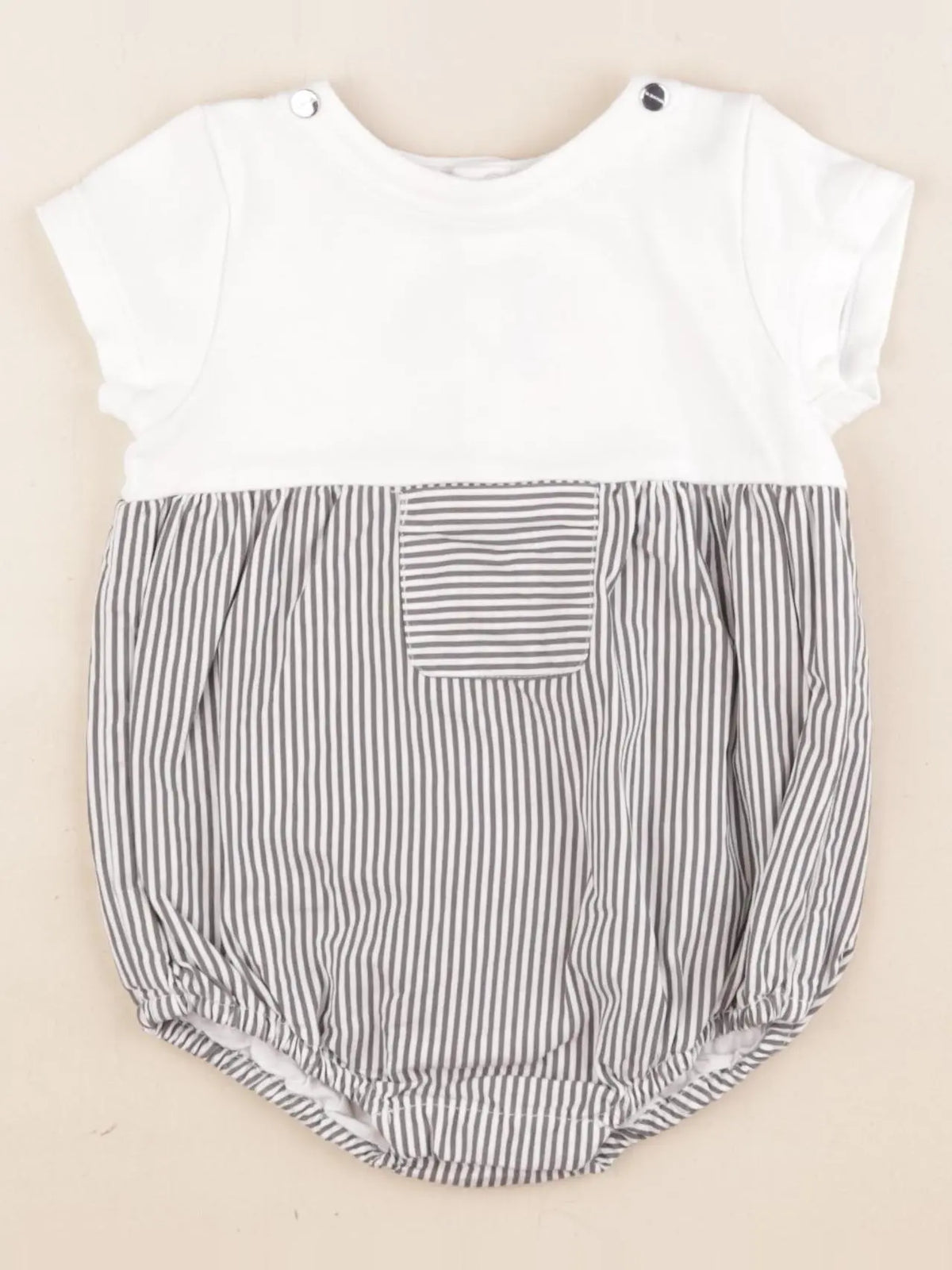 Jacadi - combinaison gris - 12 mois