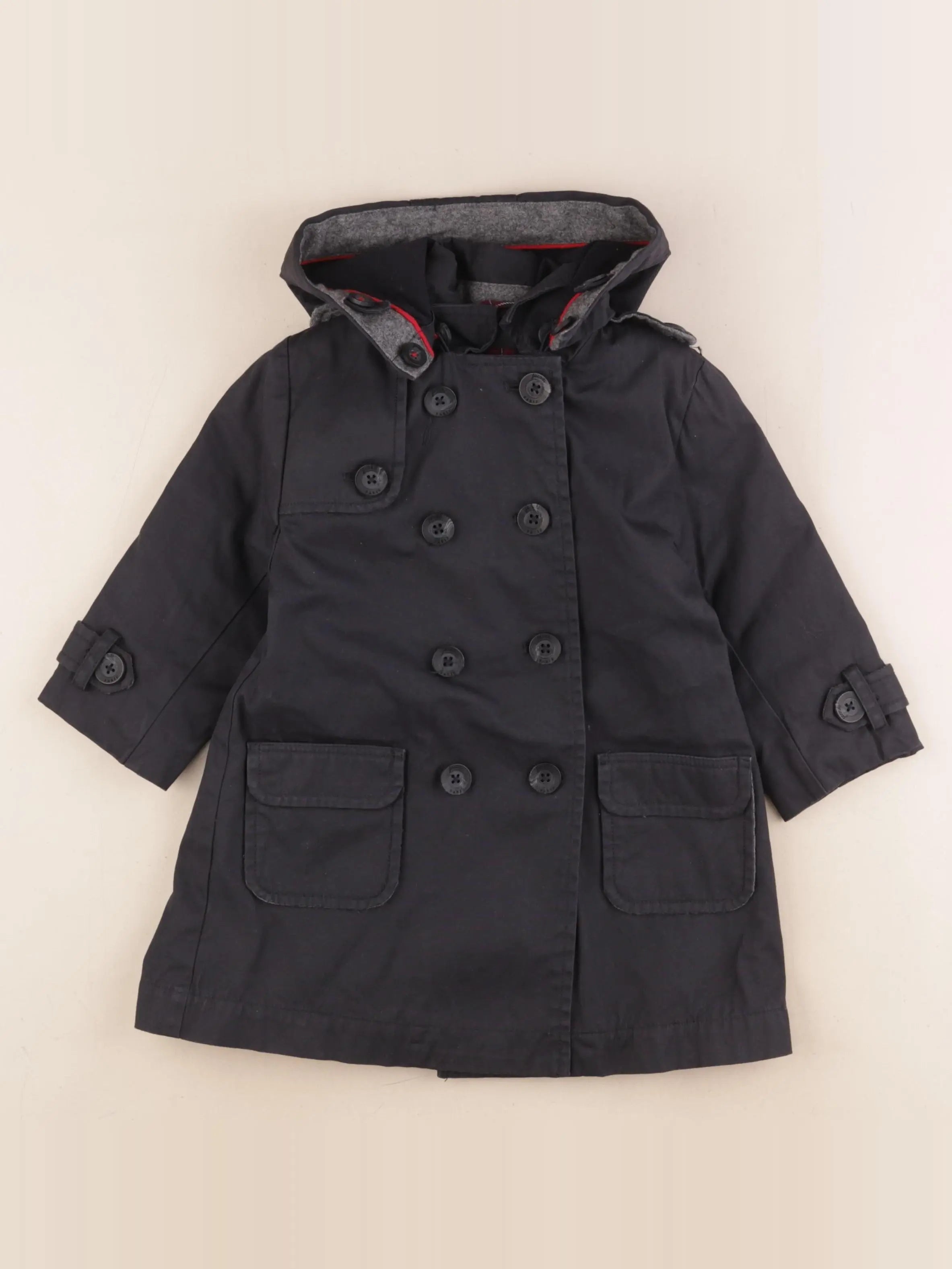Jacadi - imperméable noir - 2 ans