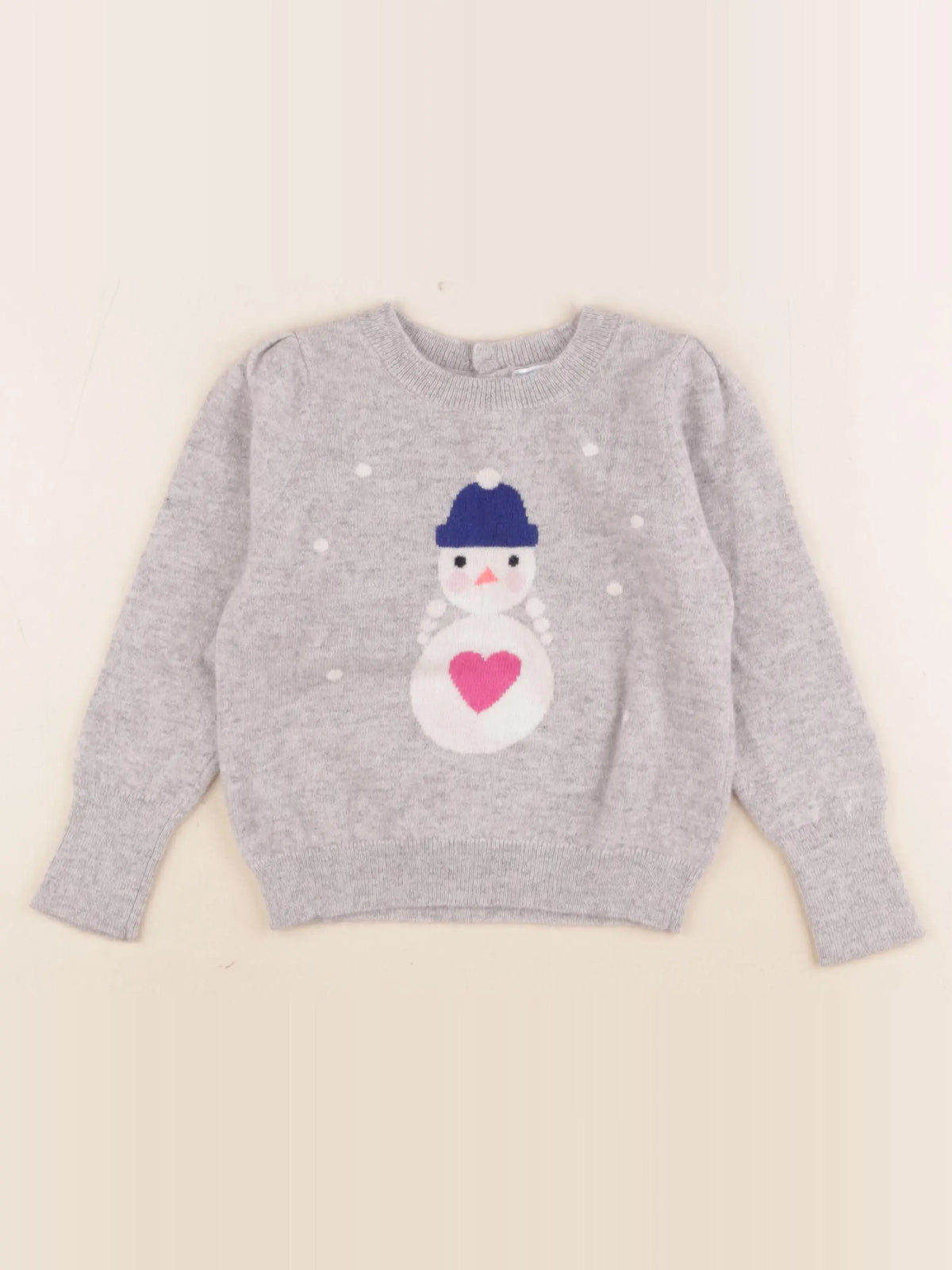 Jacadi - pull gris - 4 ans