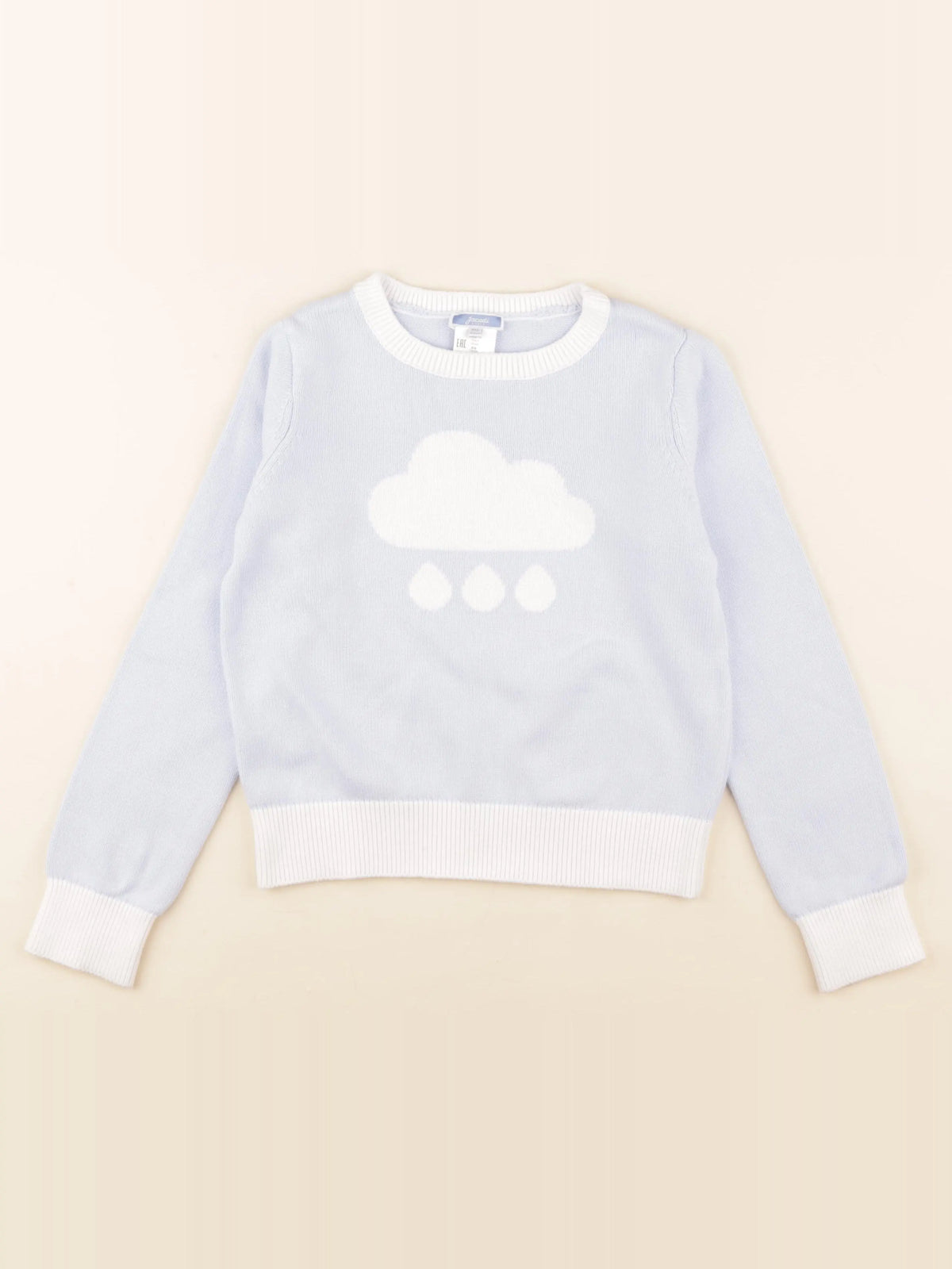Jacadi - pull bleu - 10 ans