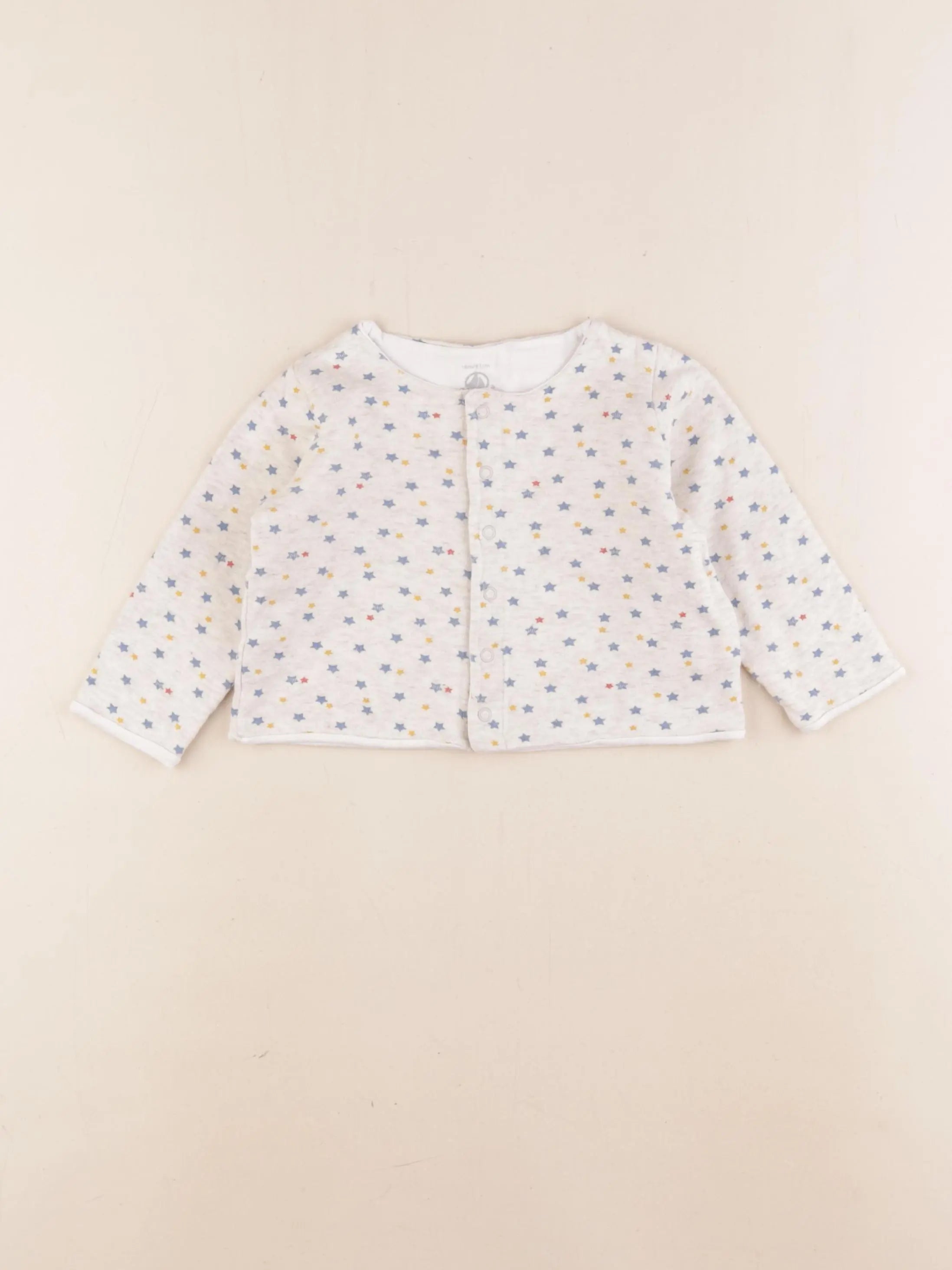 Petit Bateau - sweat multicolore - 18 mois