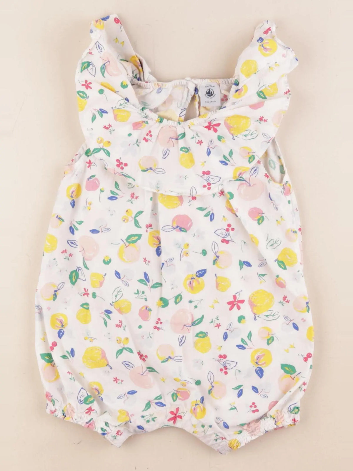Petit Bateau - combinaison multicolore - 12 mois