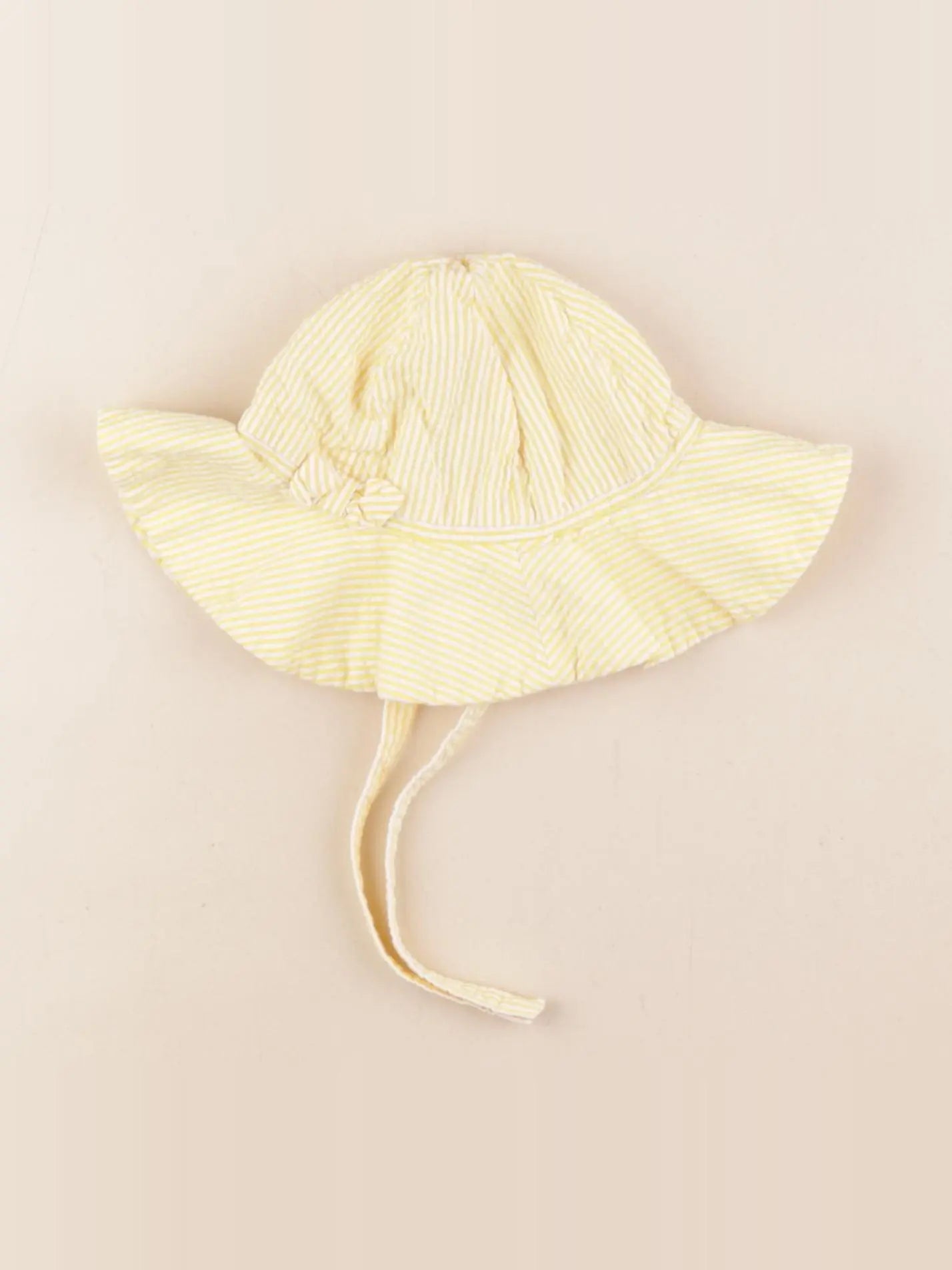 Petit Bateau - chapeau jaune - 1 an à 2 ans