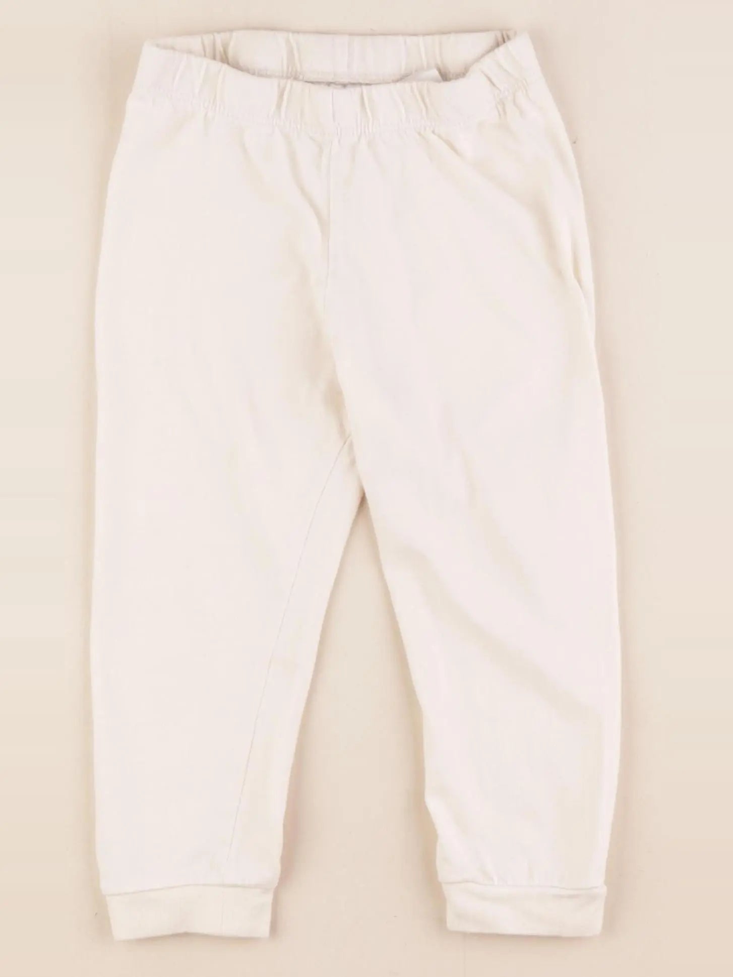 H&M - legging beige - 12/18 mois